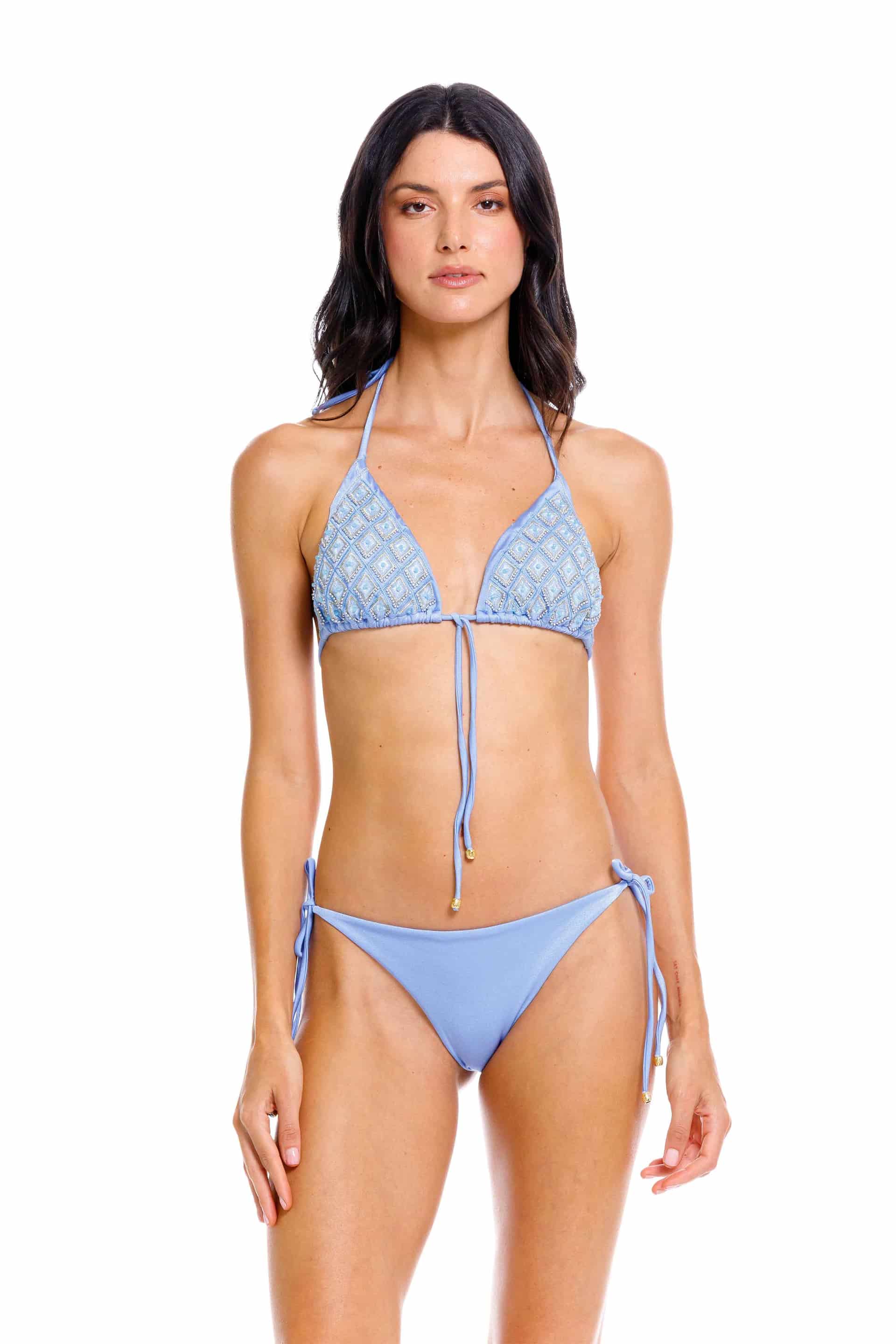 Panty con Tiras de Bikini Cerulean - miniatura 2
