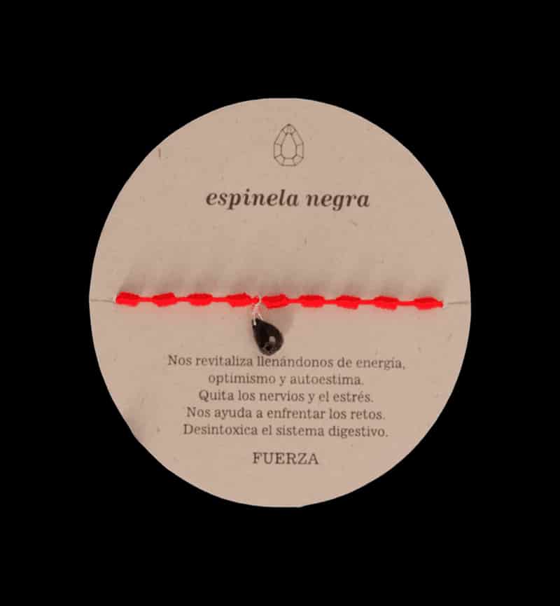 Pulsera de Espinela Negra - miniatura 1