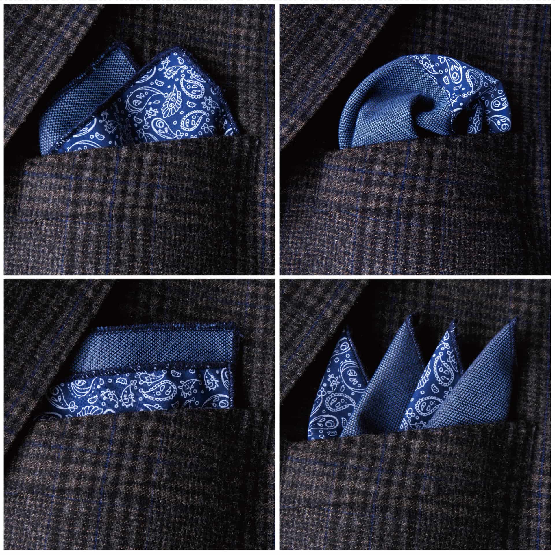 Pañuelo Han-Han / Azul índigo - miniatura 1