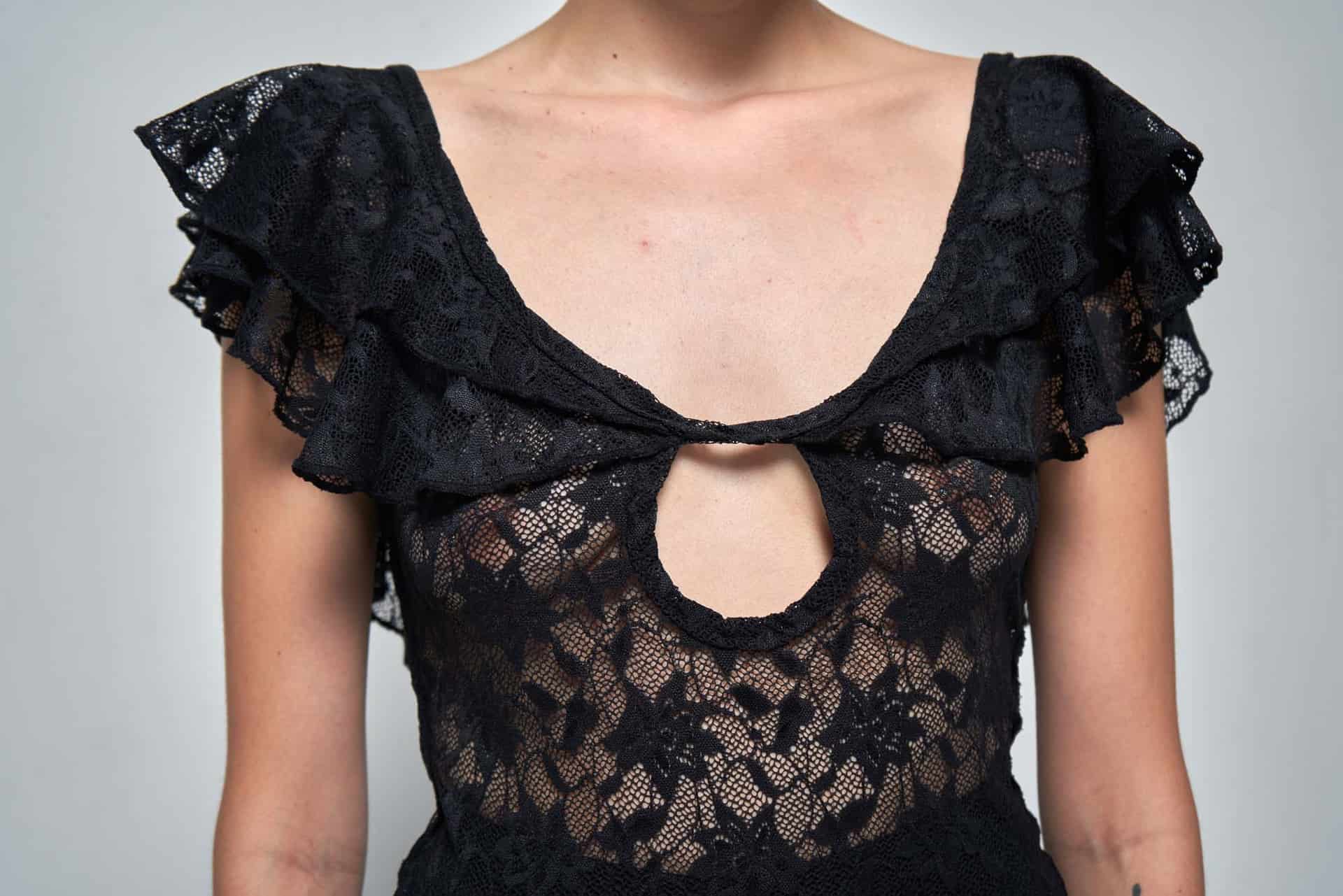 MIZU BLACK DRESS - miniatura 14