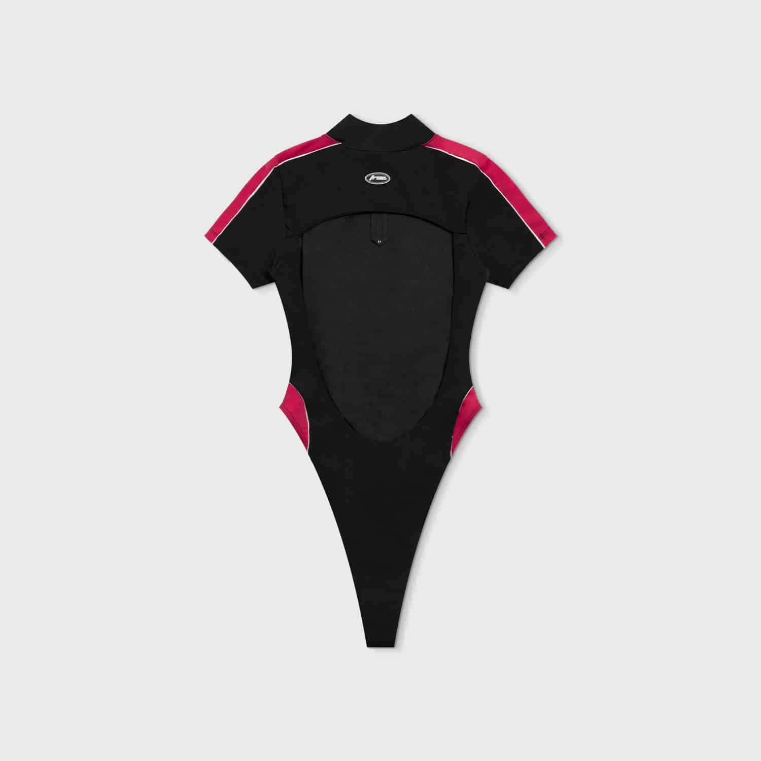 Racing Open Back LS Bodysuit - Black - miniatura 4