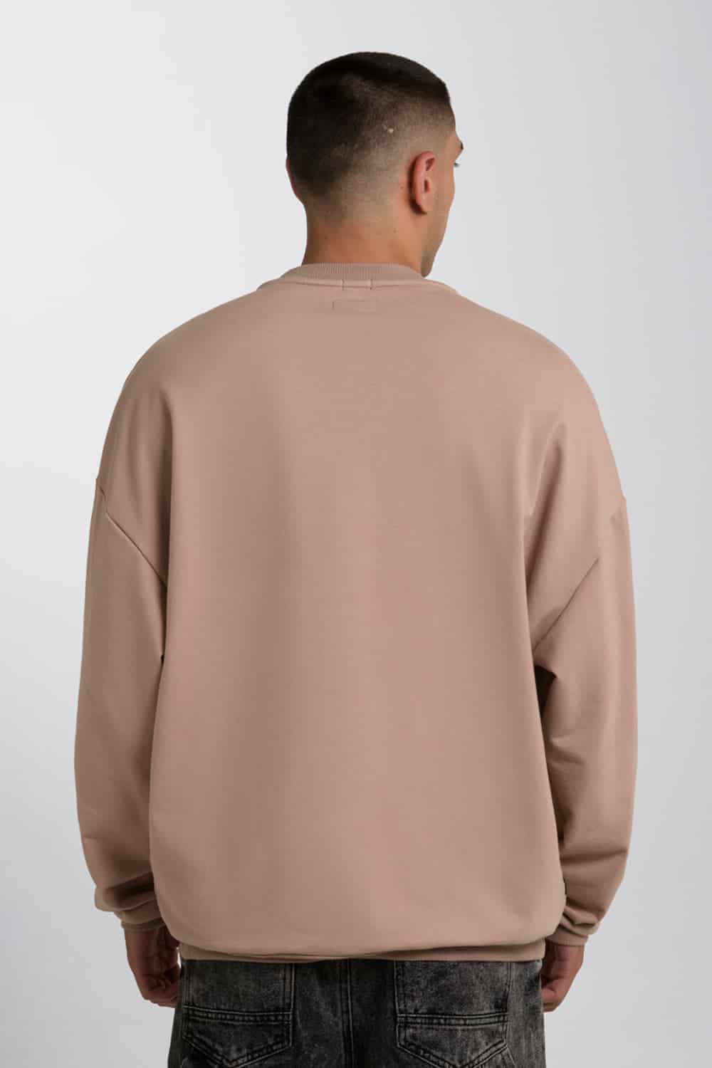 BUZO CERRADO COLOR WARM TAUPE - miniatura 2