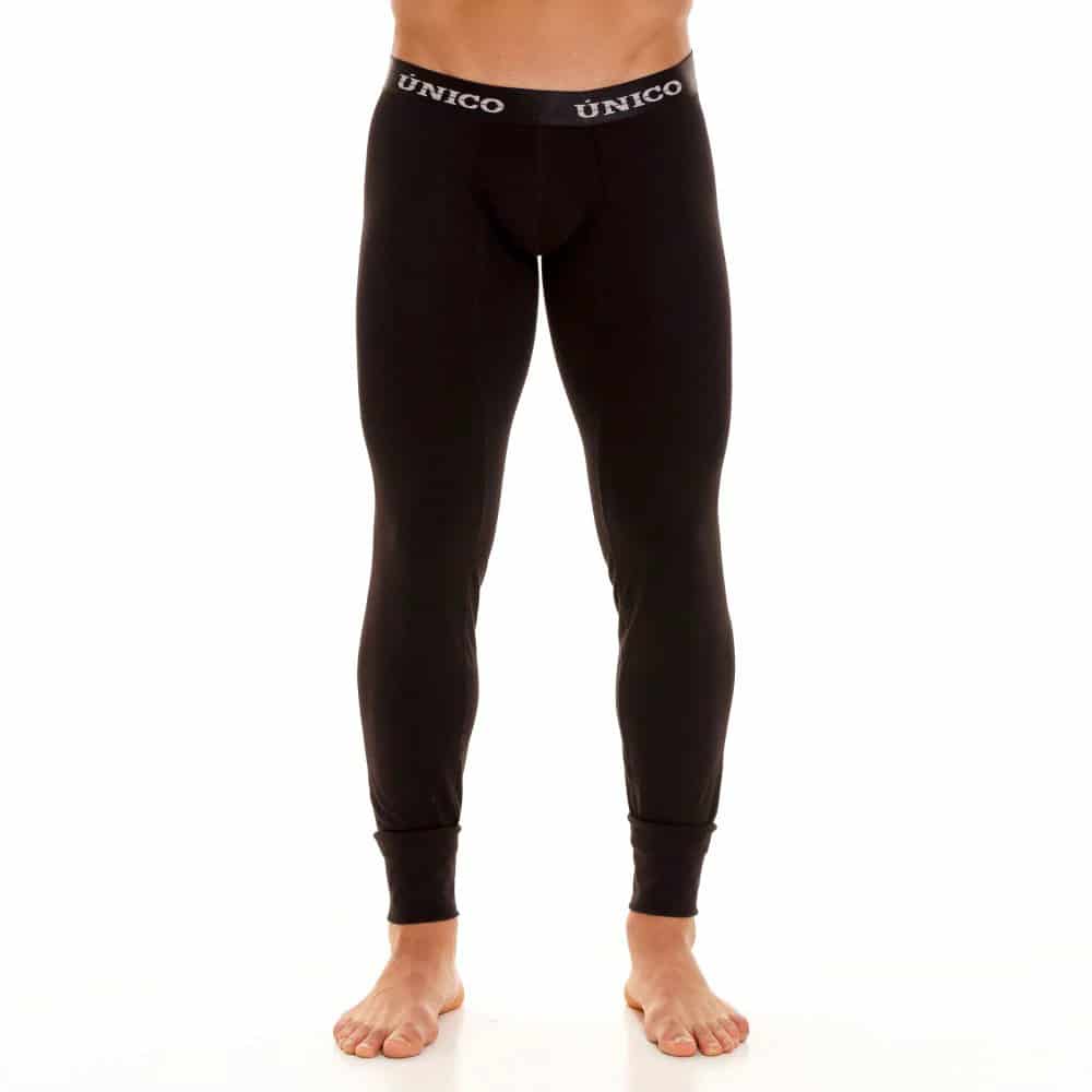 BOXER LONG JHON COLD MOUNTAIN BLACK A23 NEGRO - miniatura 2