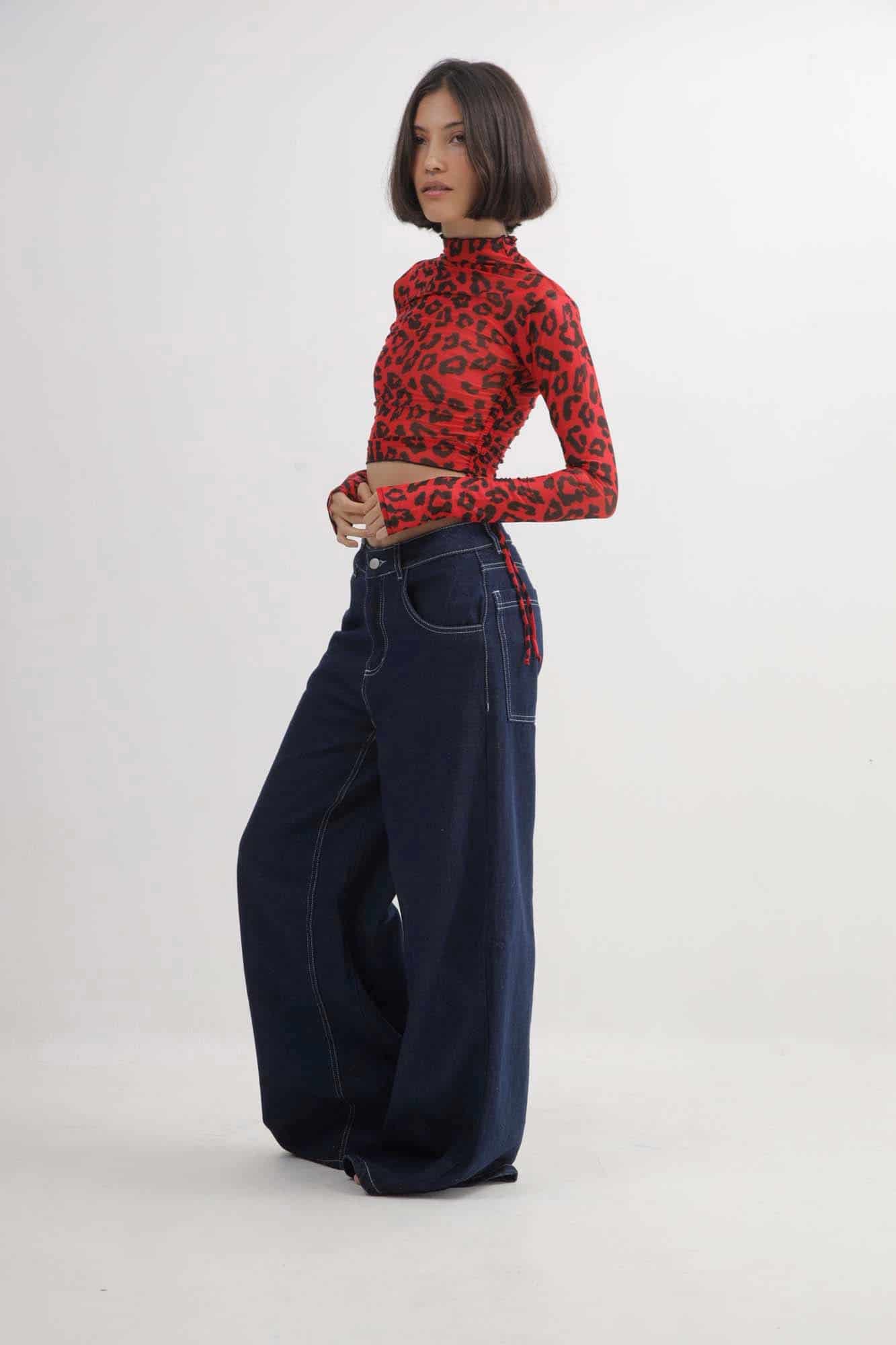 JANE LEOPARD MESH - miniatura 8
