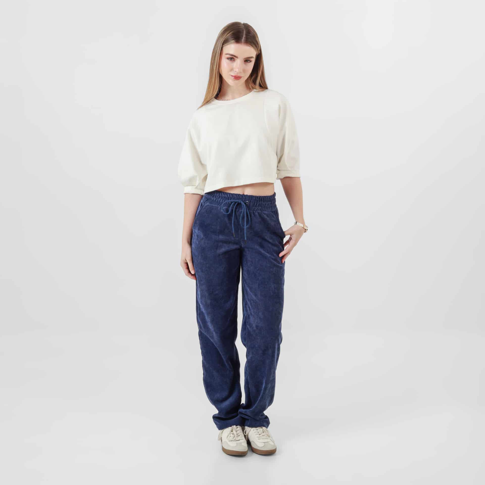 Pantalon Tiro Alto Bota Flare - miniatura 1