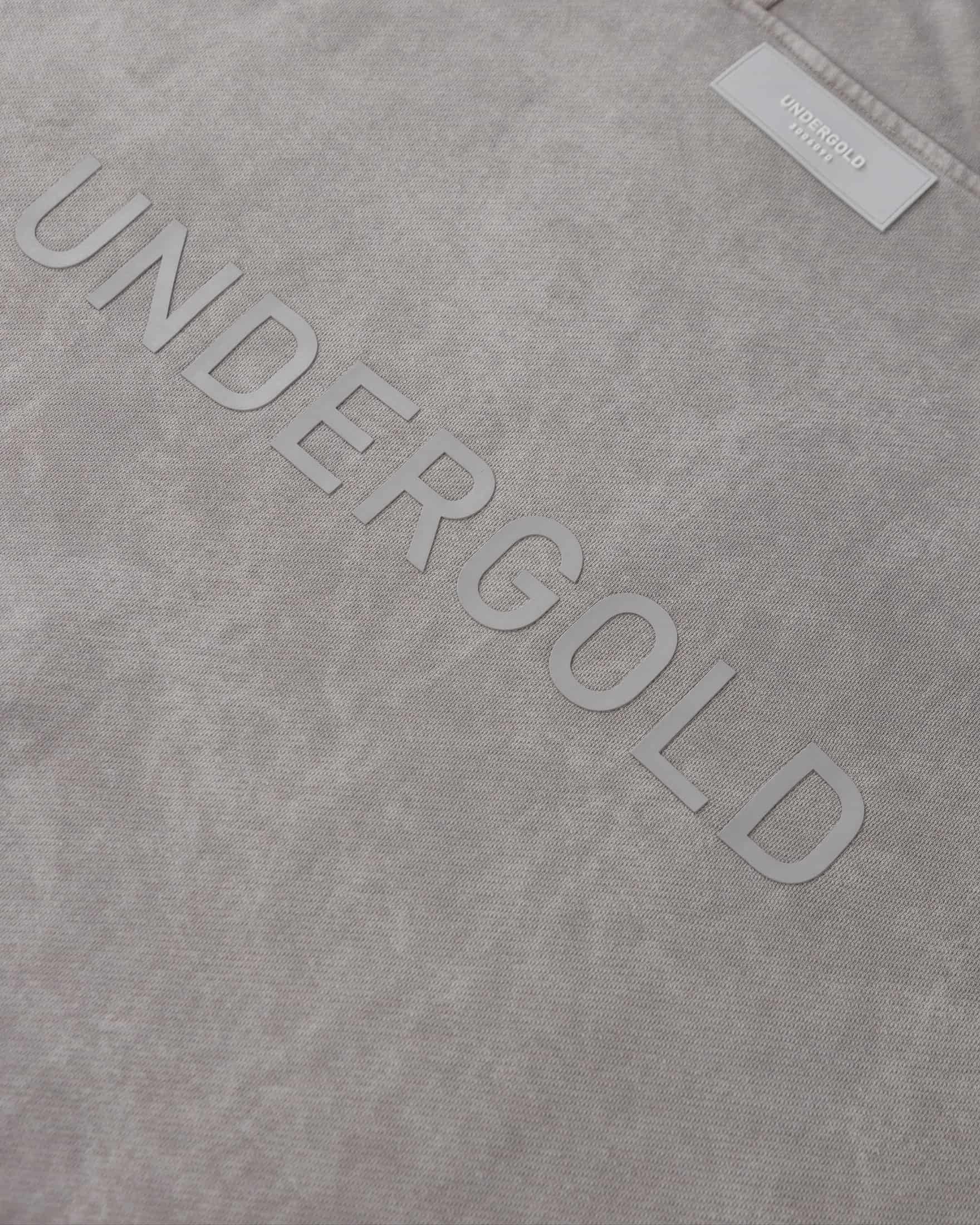Line Logo Crewneck Washed Gray - miniatura 4