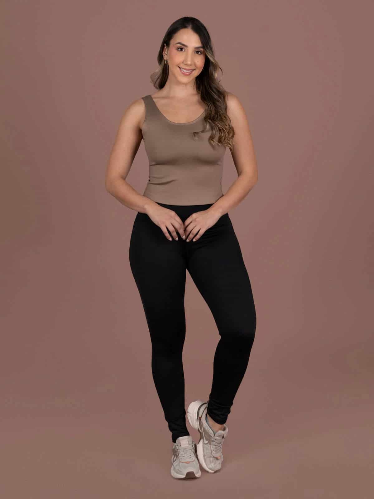 Blusa shape Caqui - miniatura 2