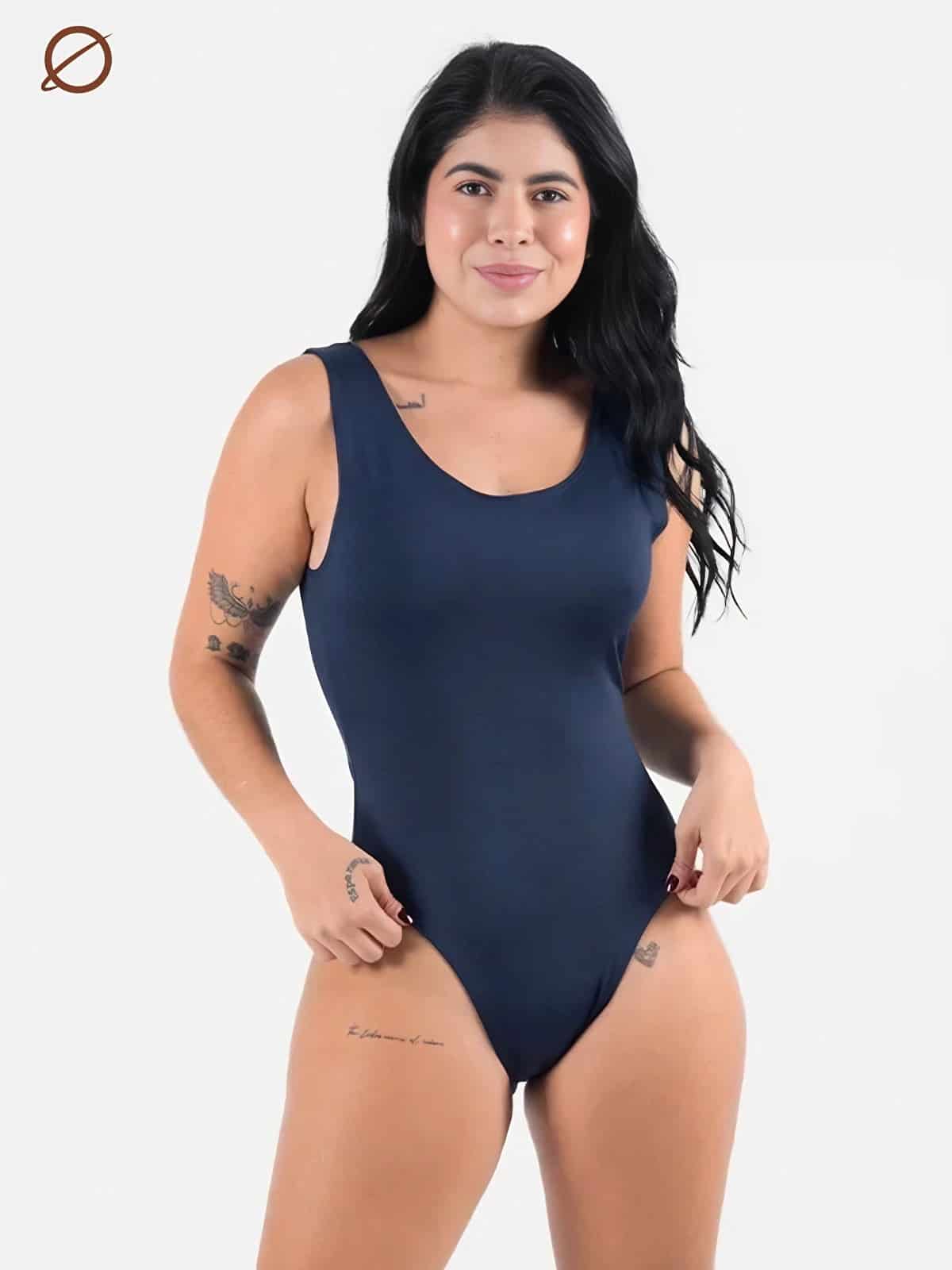 Body Dama Azul Oscuro - miniatura 1