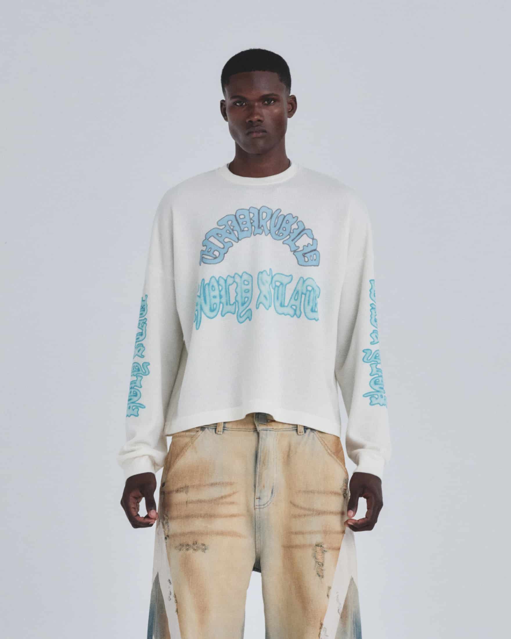 Holy State UNDRGLD Long Sleeve Tshirt White - miniatura 2