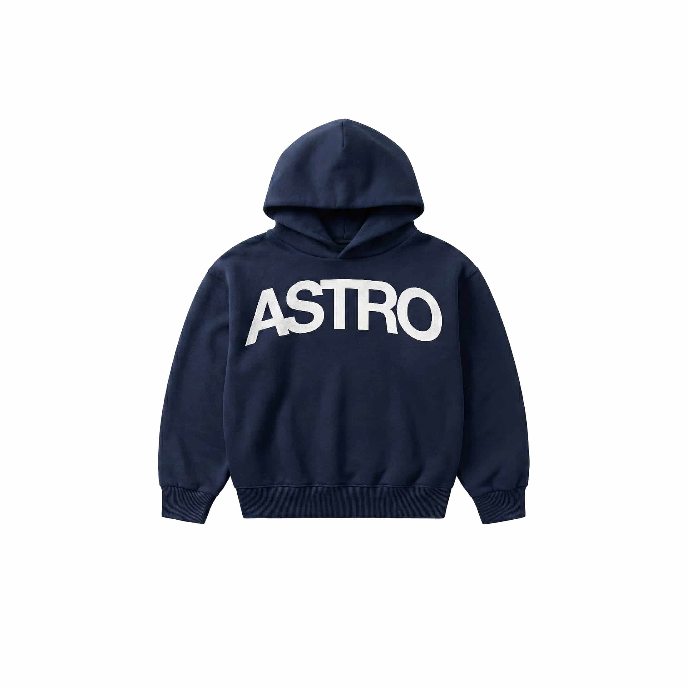 Basics V2 - Deep Navy Hoodie Boxy Fit - miniatura 1