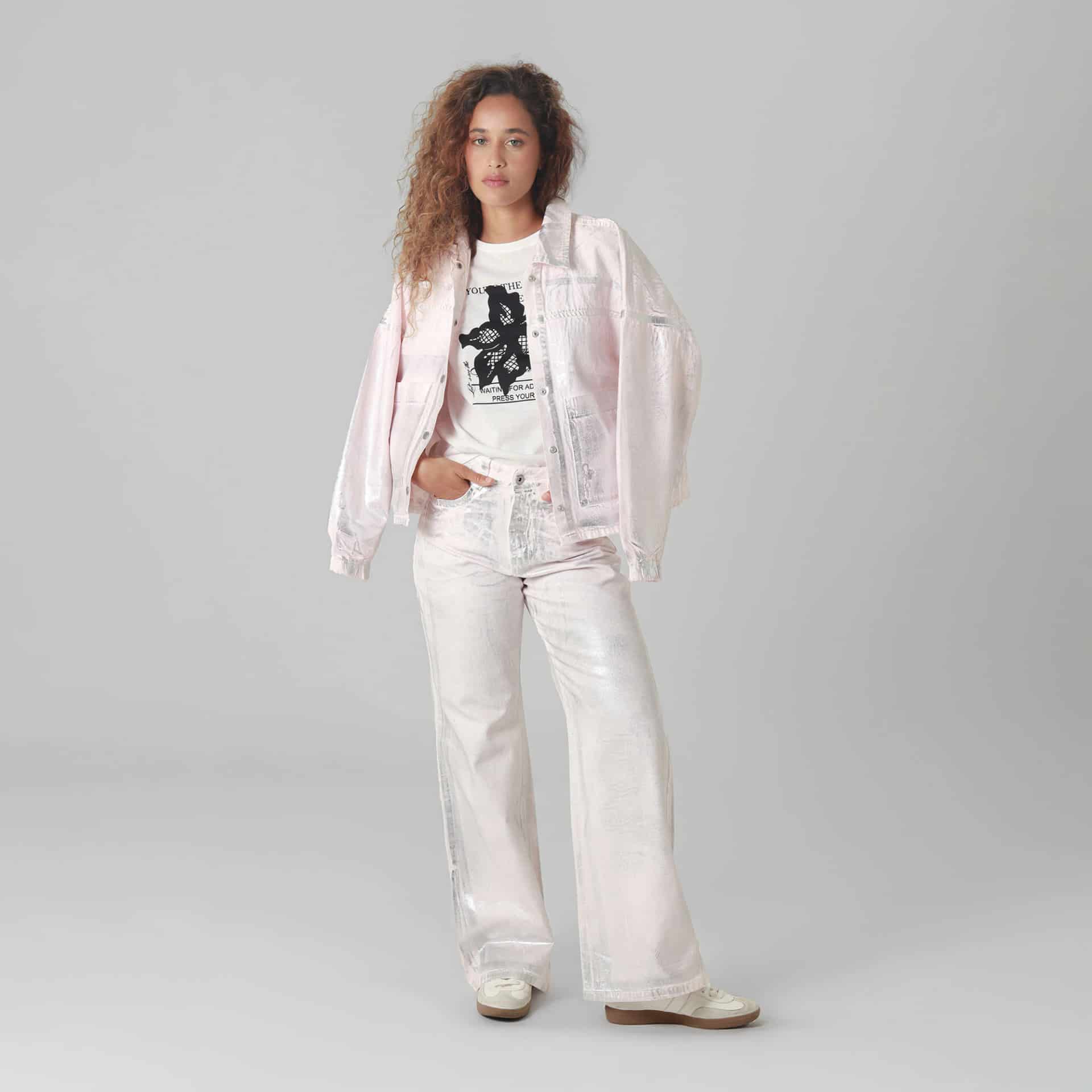 Pantalon Tiro Alto Bota Recta - miniatura 1