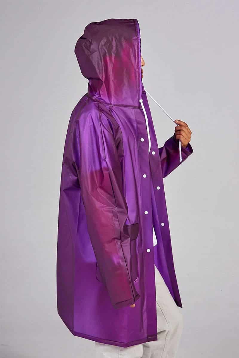Capa Lluvia Morado Chic - miniatura 8