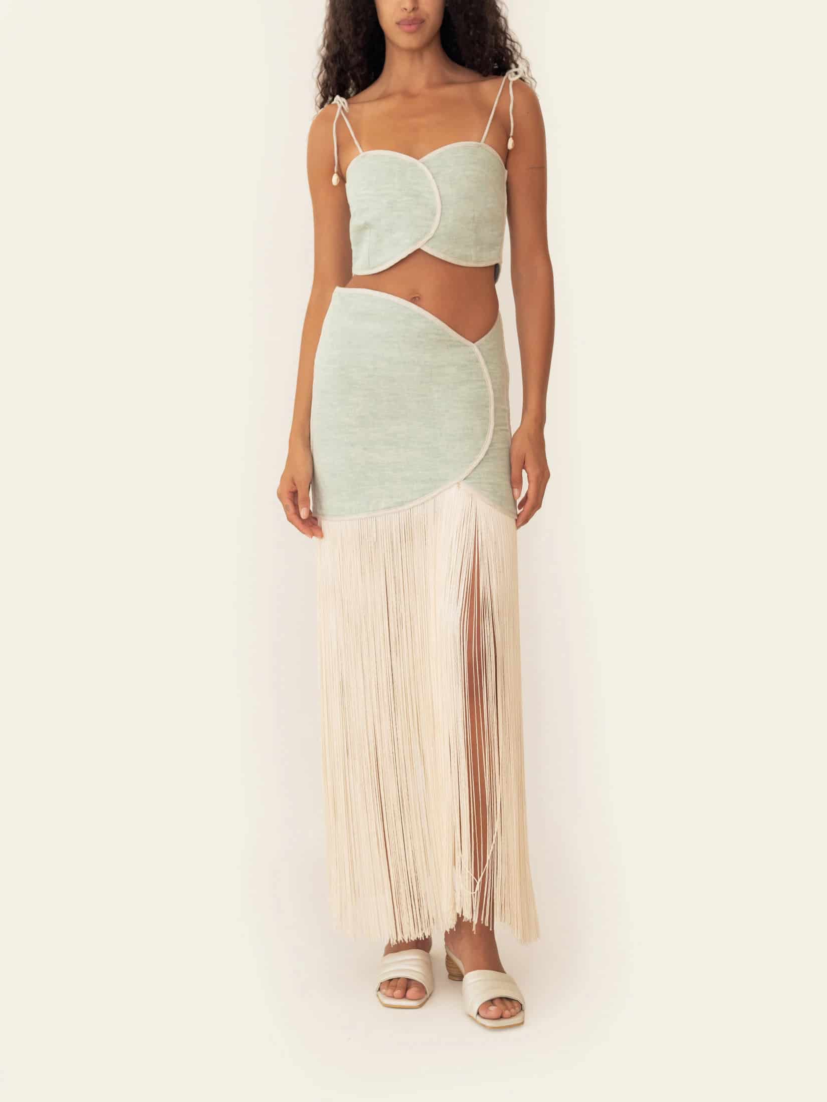 AVEIRO TOP SEAFOAM GREEN - miniatura 3