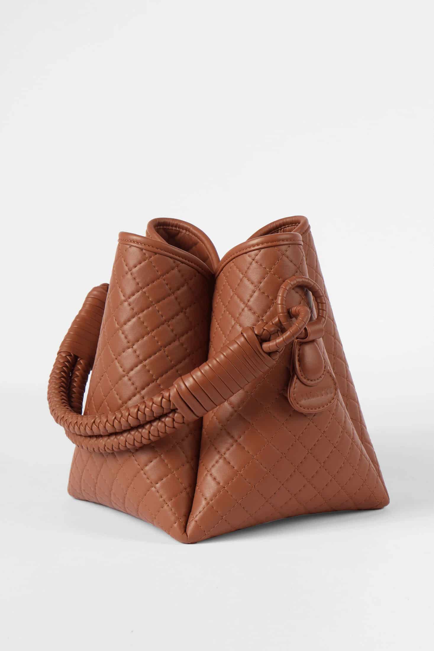 Tulip Bucket Bag, Brandy. - miniatura 3