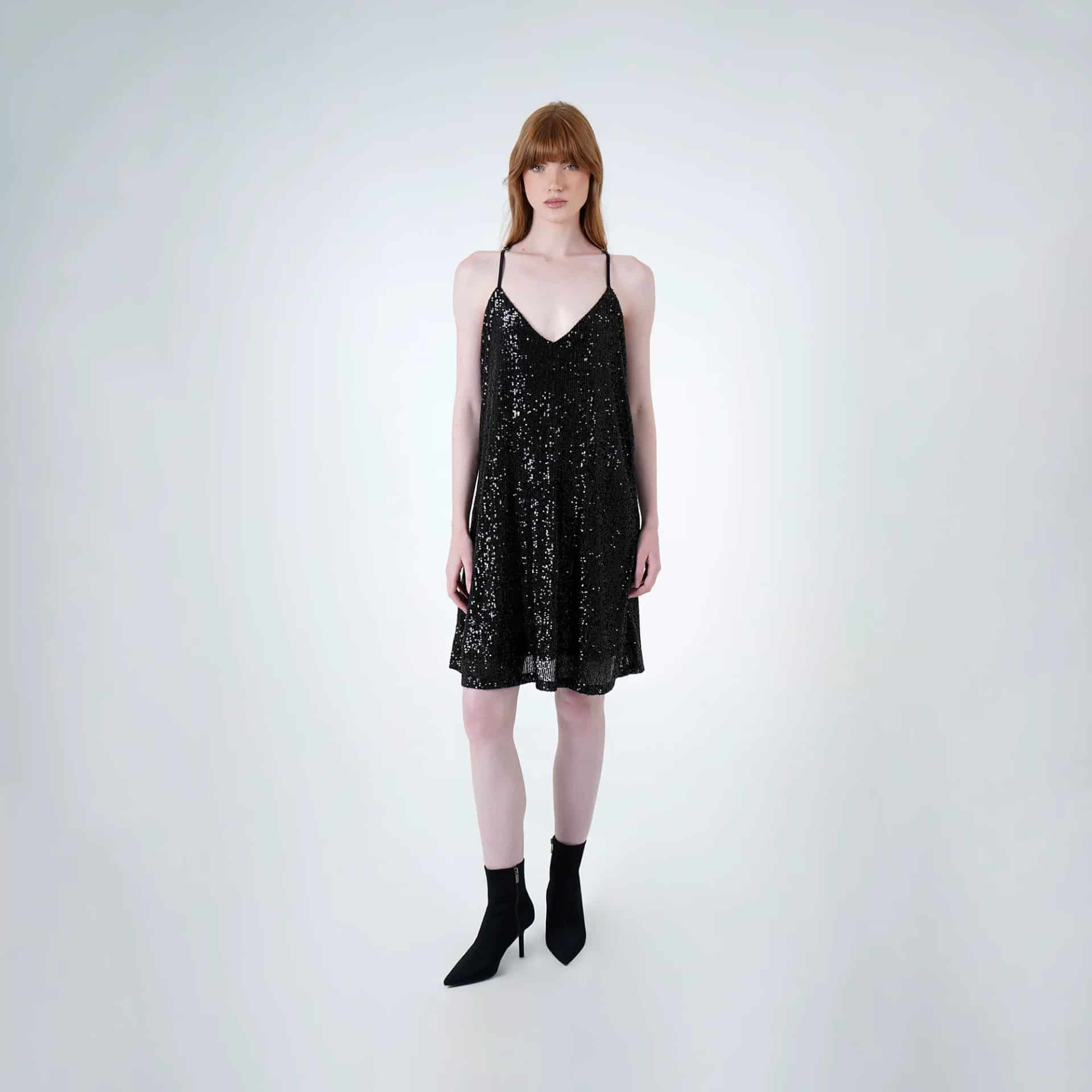 Vestido Medio De Tiras - miniatura 1