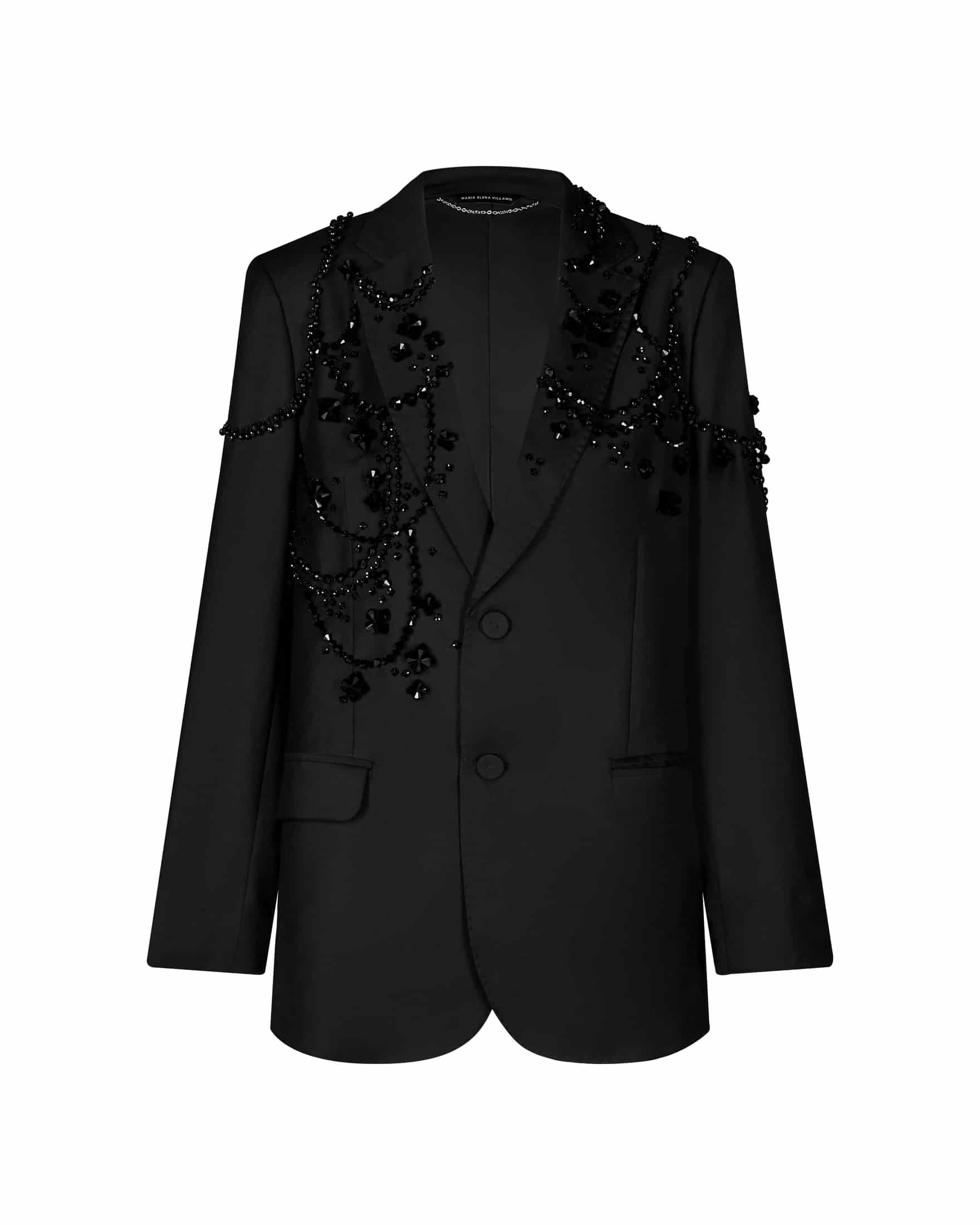 "SAUCE" BLAZER EMBROIDERED - miniatura 1
