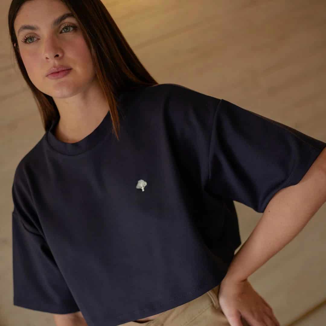 Camiseta Confort Azul Noche - miniatura 2