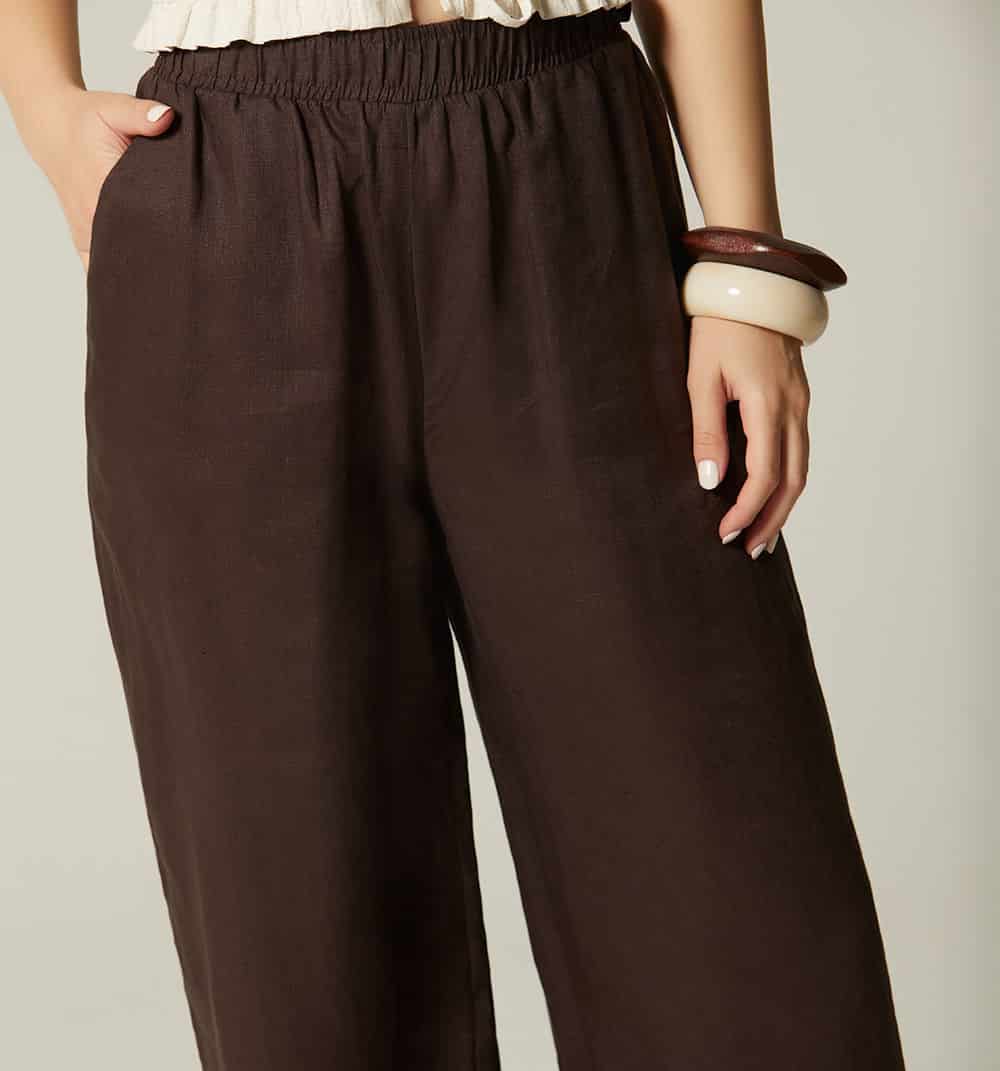 Pantalon tiro alto bota ancha - miniatura 7
