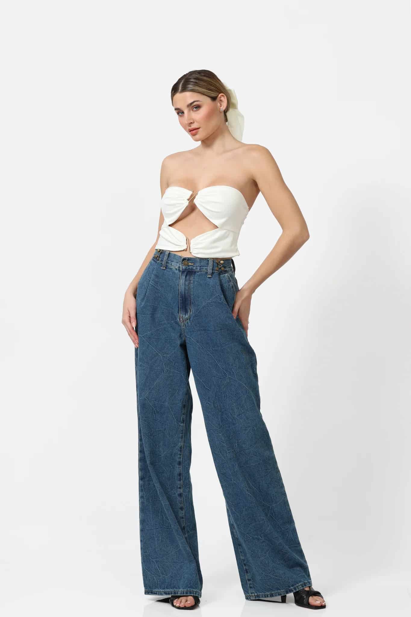 V CORSET WHITE - miniatura 3