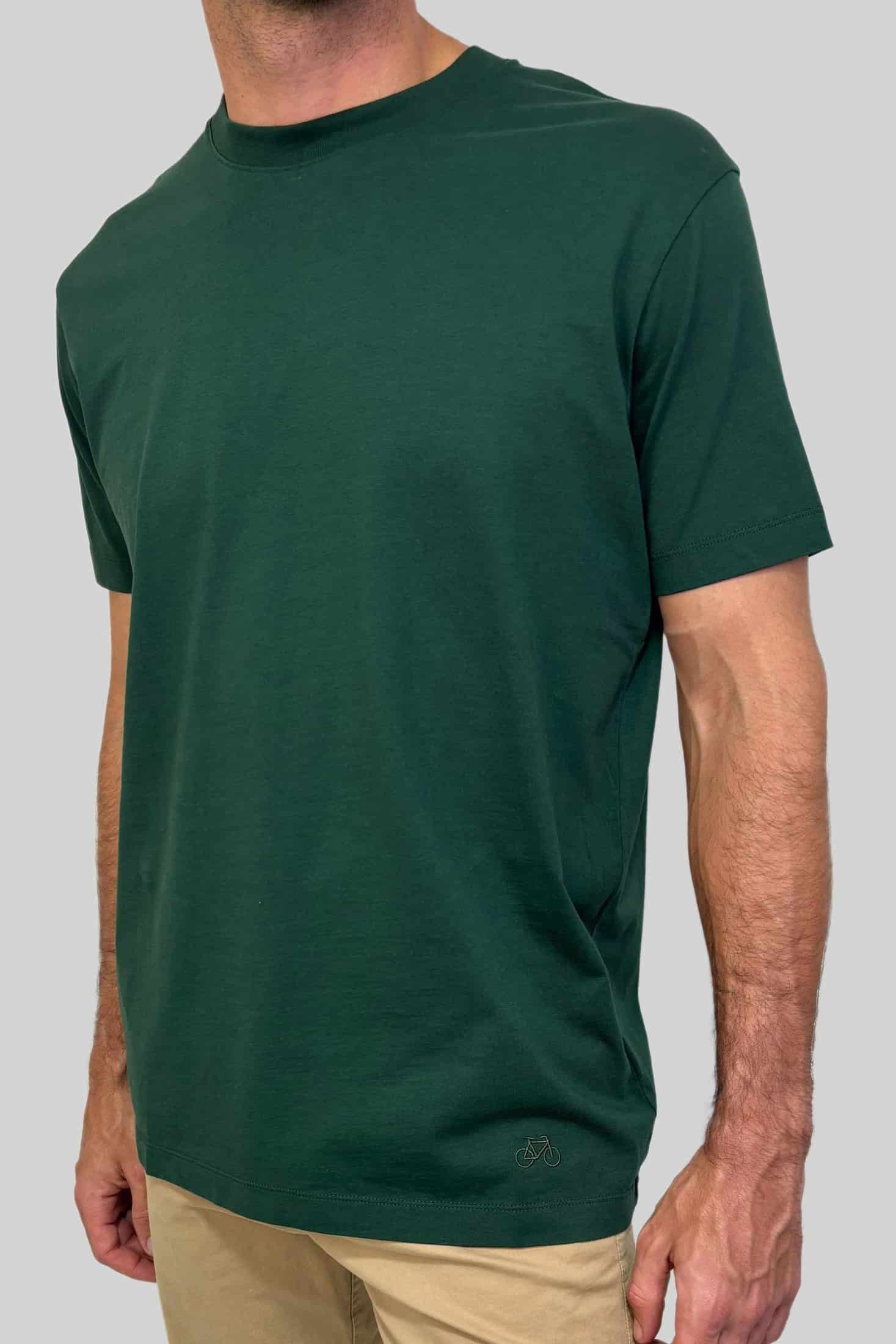 CAMISETA BASIC PLUS VERDE - miniatura 1
