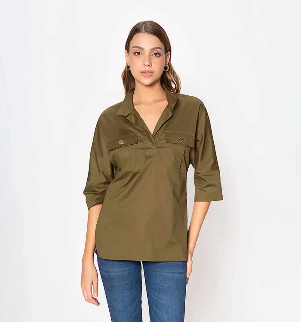 Camisera con dos bolsillos laterales - miniatura 6