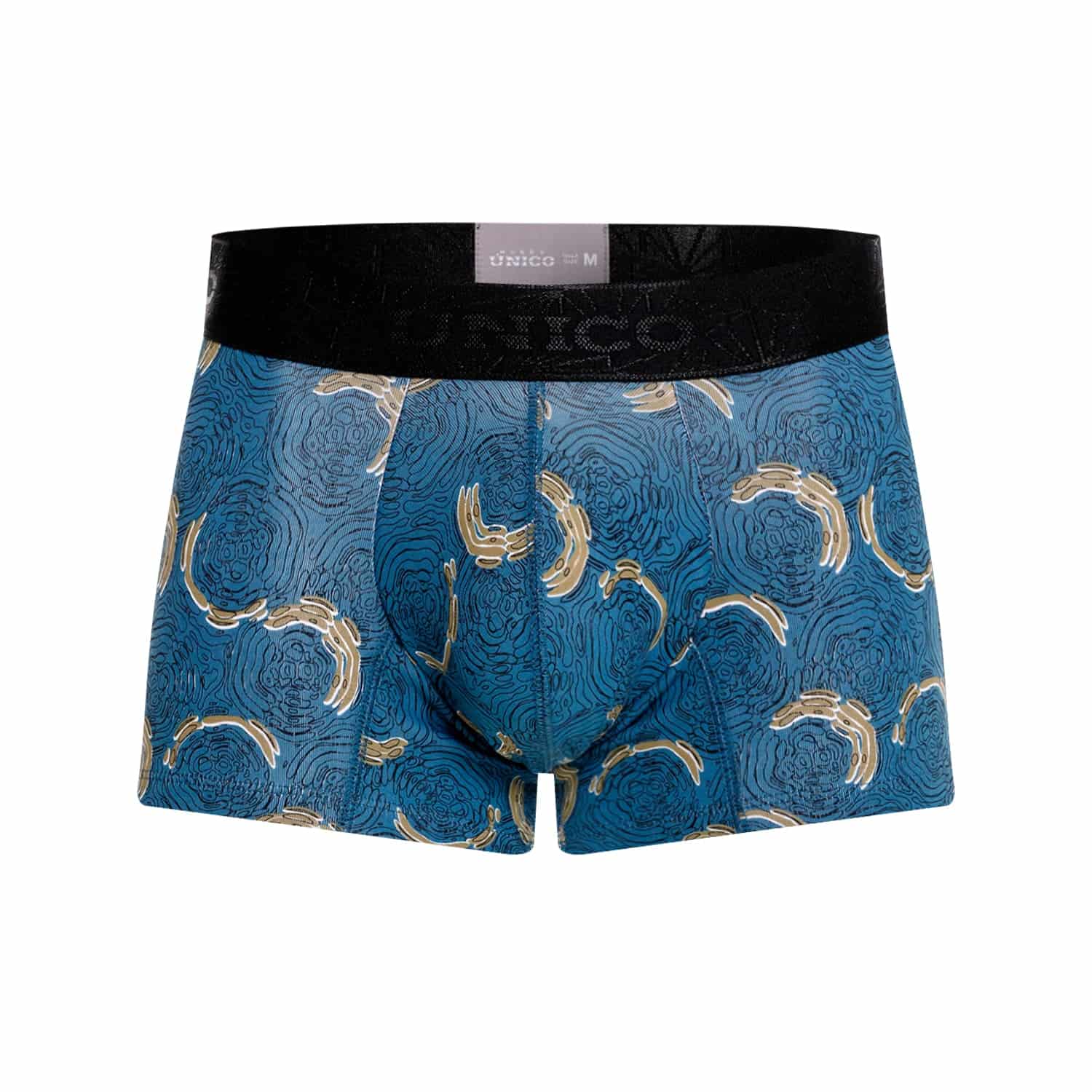 BOXER CORTO ATAVÍO AZUL - miniatura 1