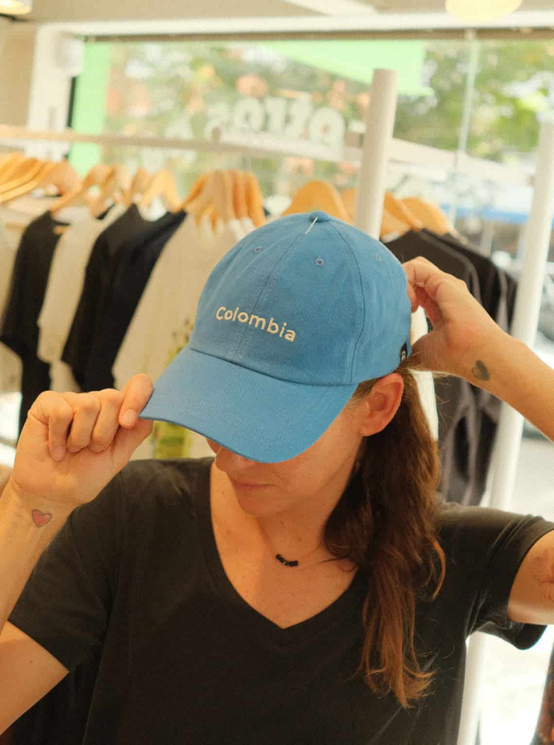 GORRA COLOMBIA AZUL - miniatura 1