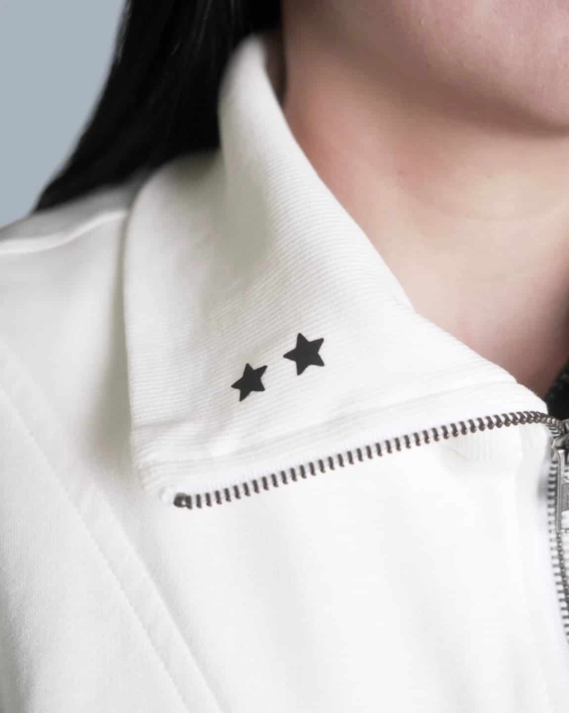 CHALECO BLANCO ESTRELLAS MUJER - miniatura 5