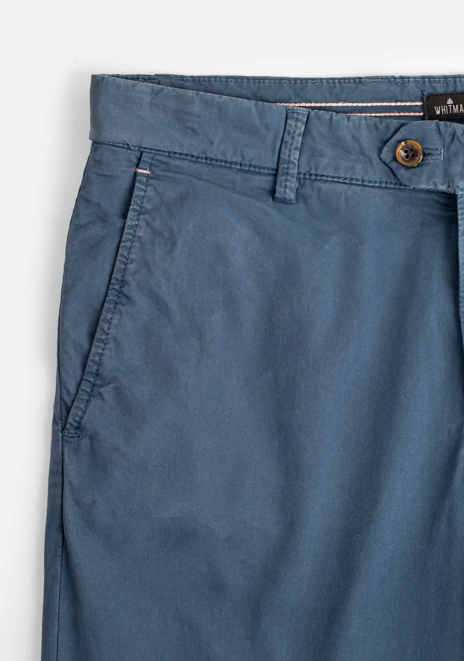 Pantalón H Chino Azul Petroleo - miniatura 2