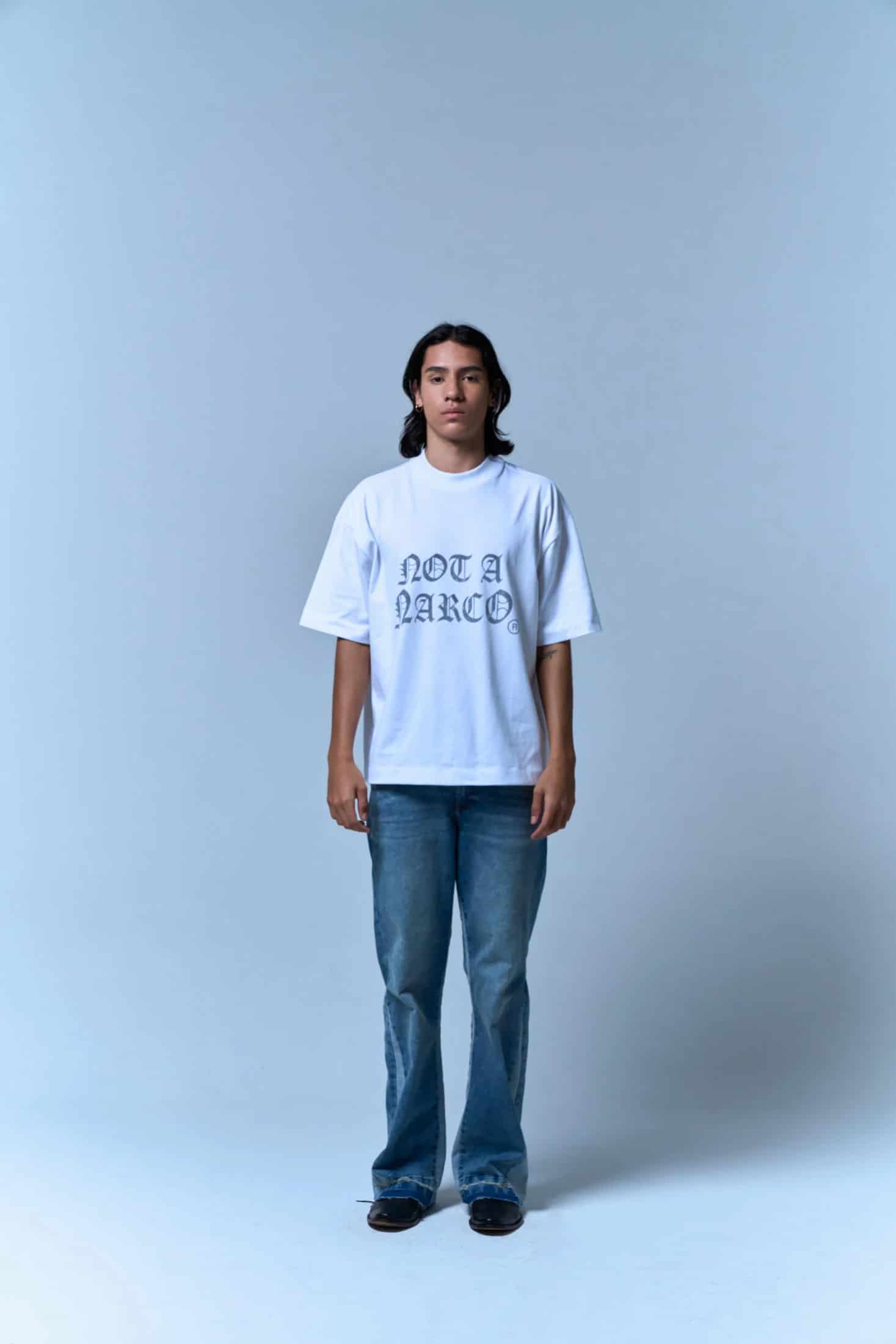 NOT A NARCO WHITE T-SHIRT - miniatura 6