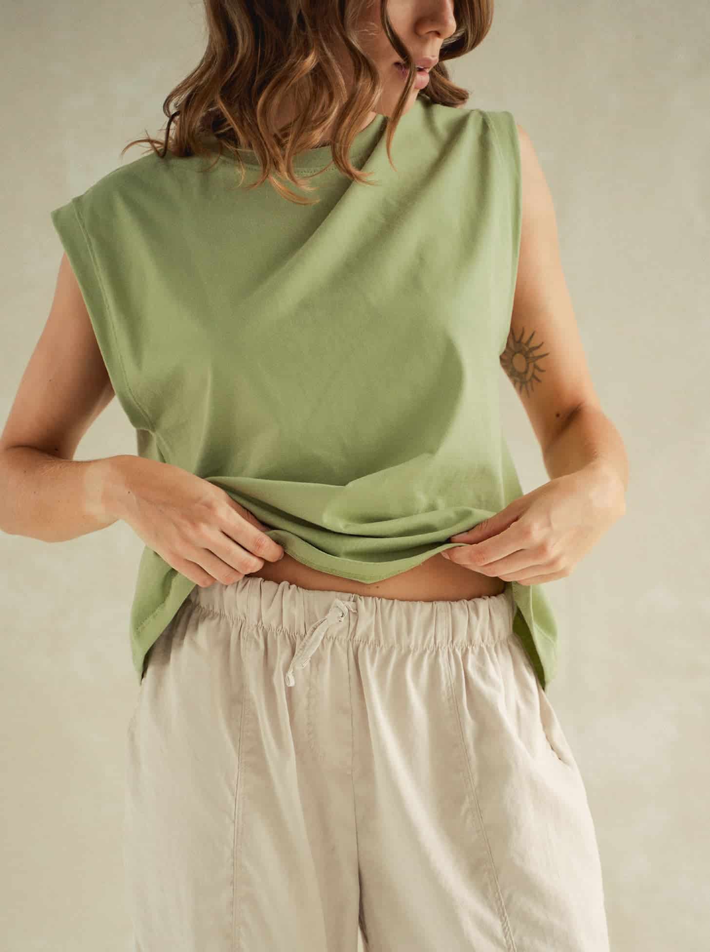 Muscle Tee - Matcha - miniatura 2
