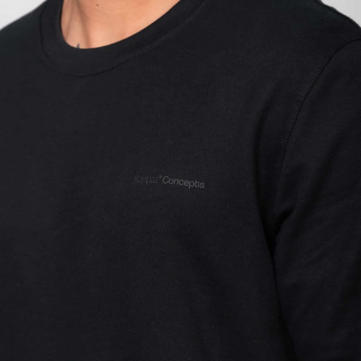 Long Sleeve Essential Black - miniatura 3