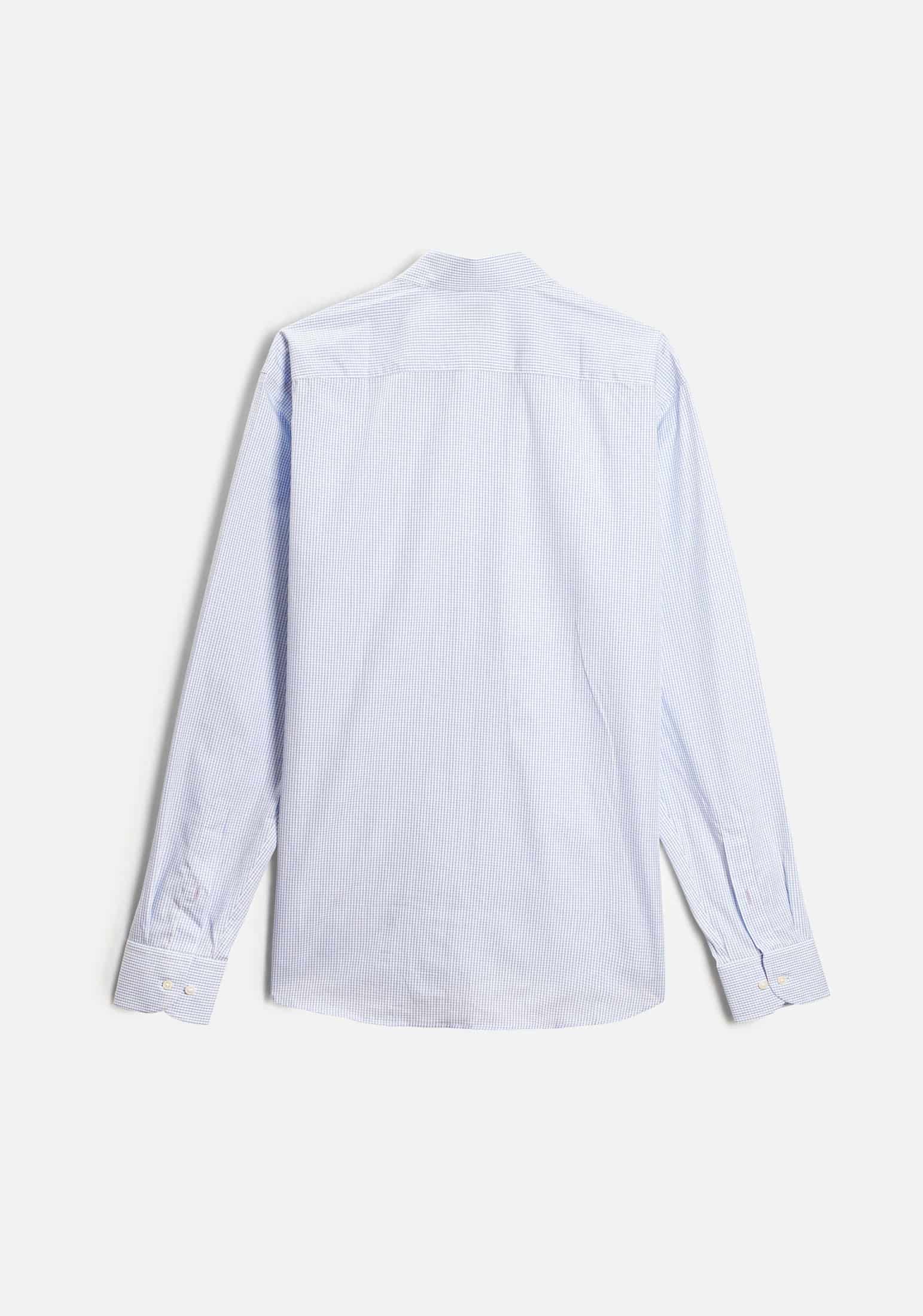 Camisa H CBD Cuadros Peq Azul Claro - miniatura 8