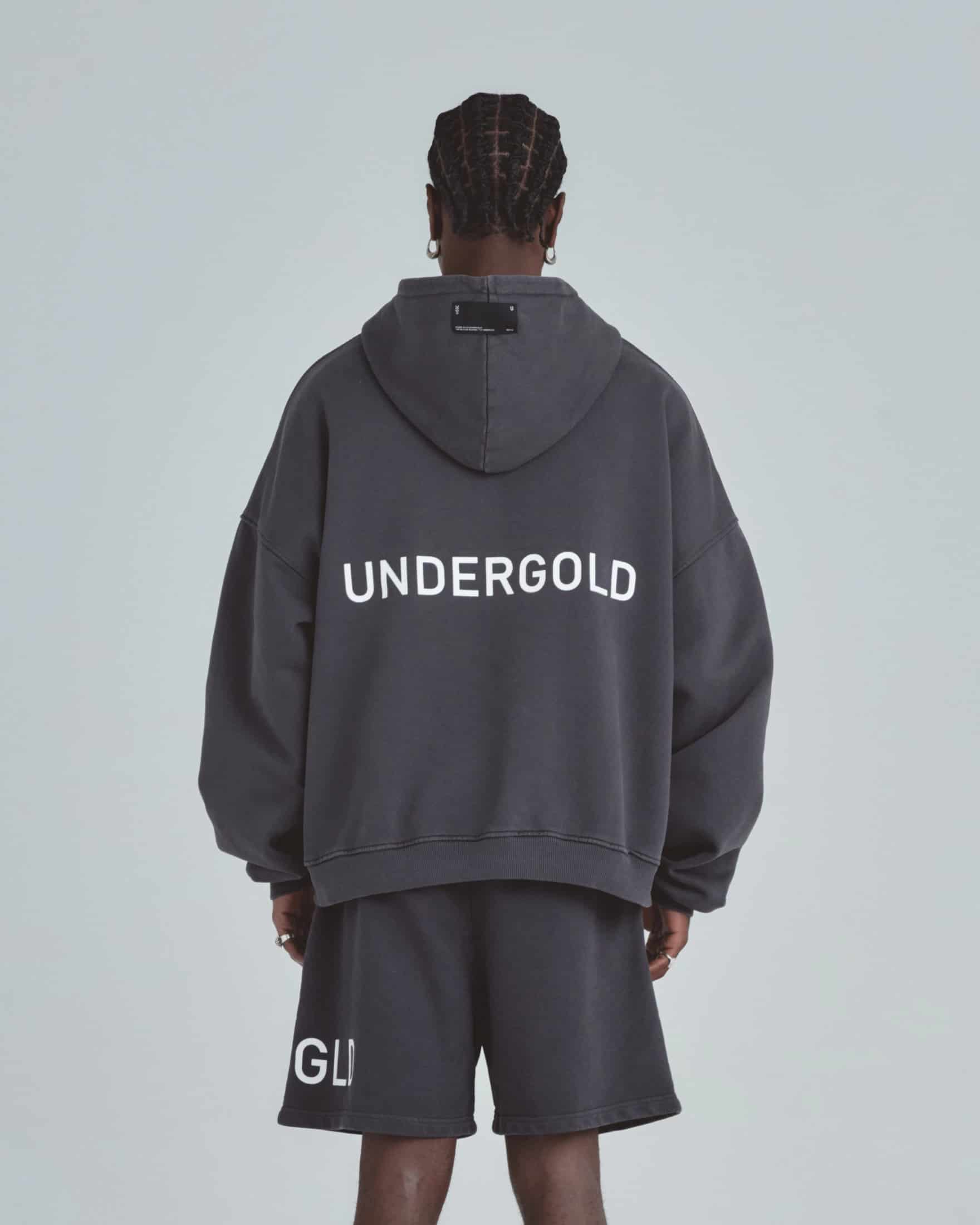 Line Basic Hoodie Dark Gray - miniatura 7
