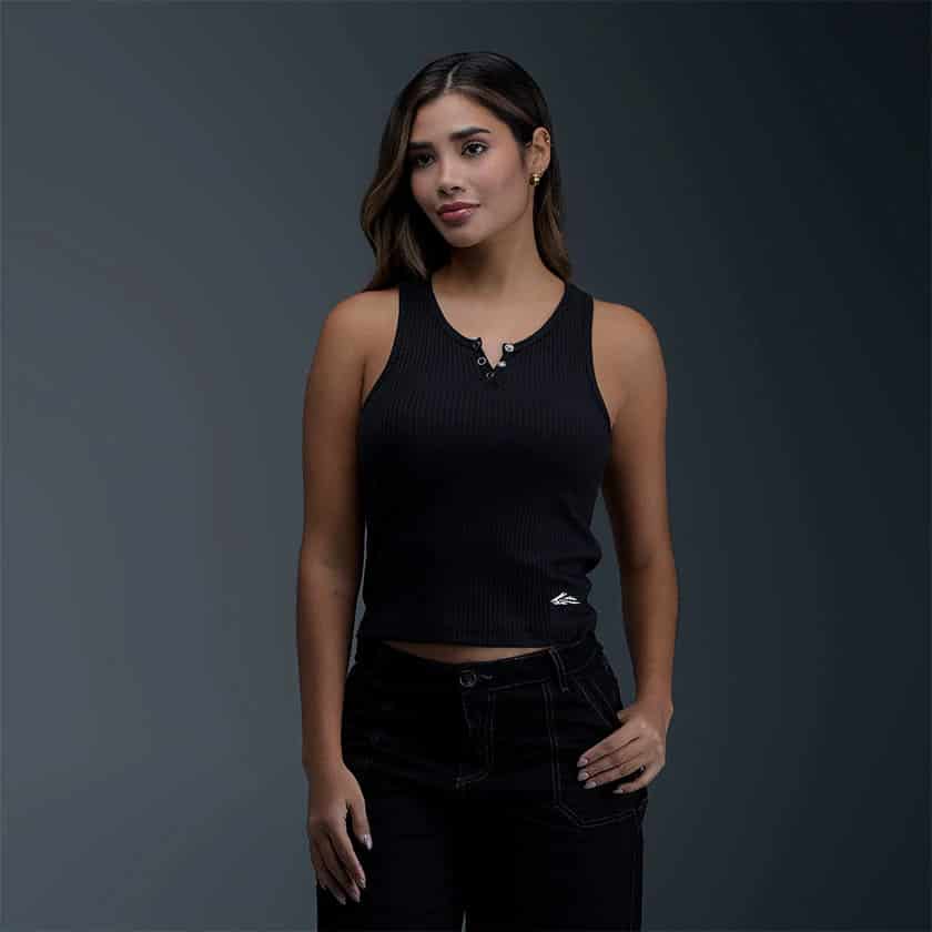 Blusa Negra Mujer - miniatura 1