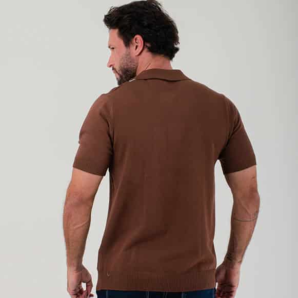 SUETER TIPO POLO MODA TEJIDO HOMBRE - miniatura 6