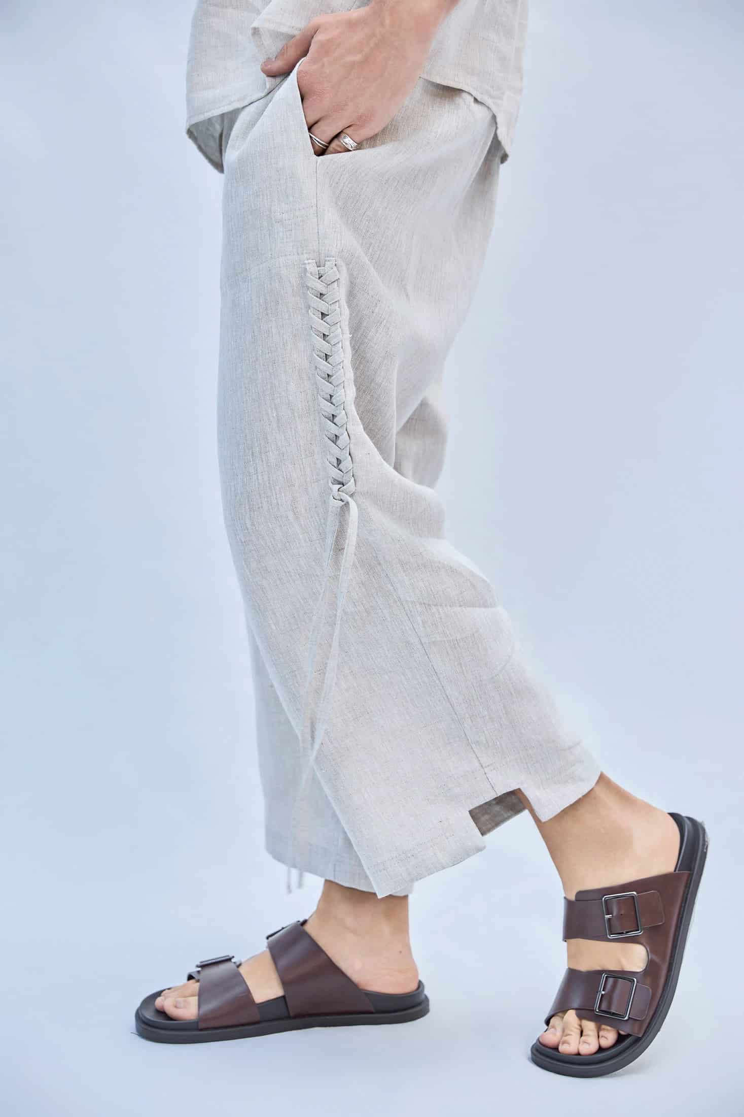 MARGO PANTS UNISEX NATURAL - miniatura 1