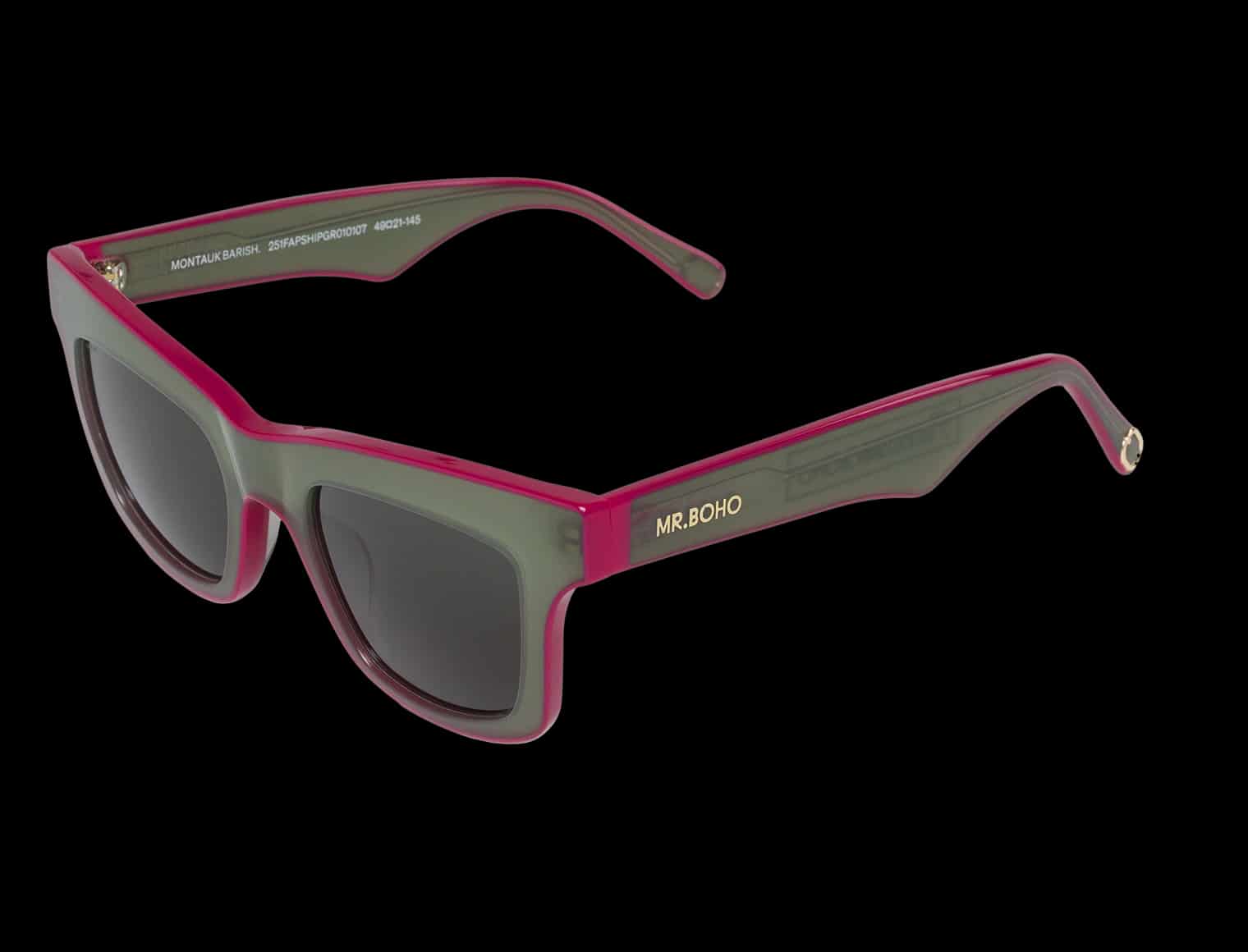 FLABELUS BY MR BOHO BOLD OLIVE MONTAUK WITH CLASSICAL LENSES - miniatura 3
