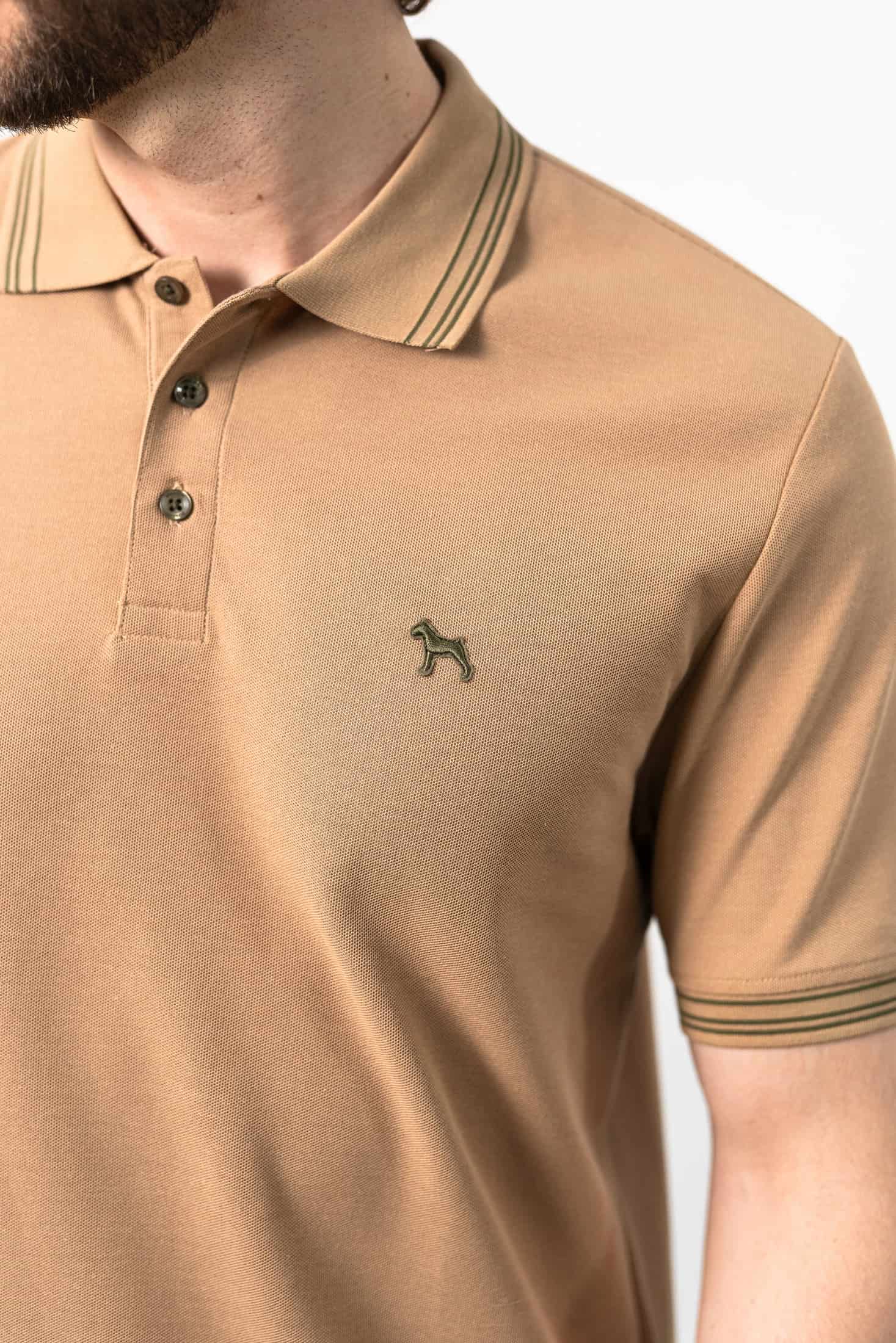 Polo Básica Khaki - miniatura 2