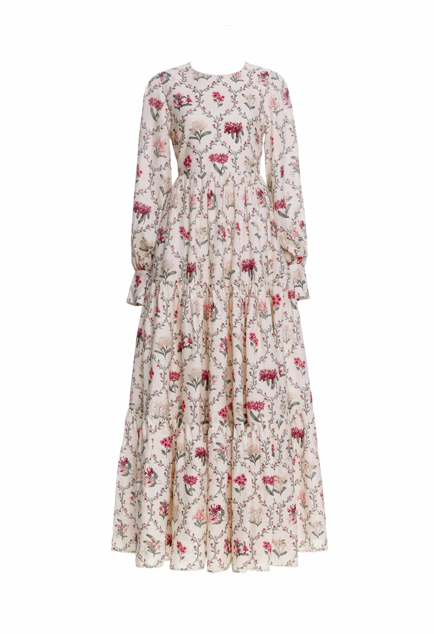 Nuez Orquidea Maxi Dress - miniatura 6