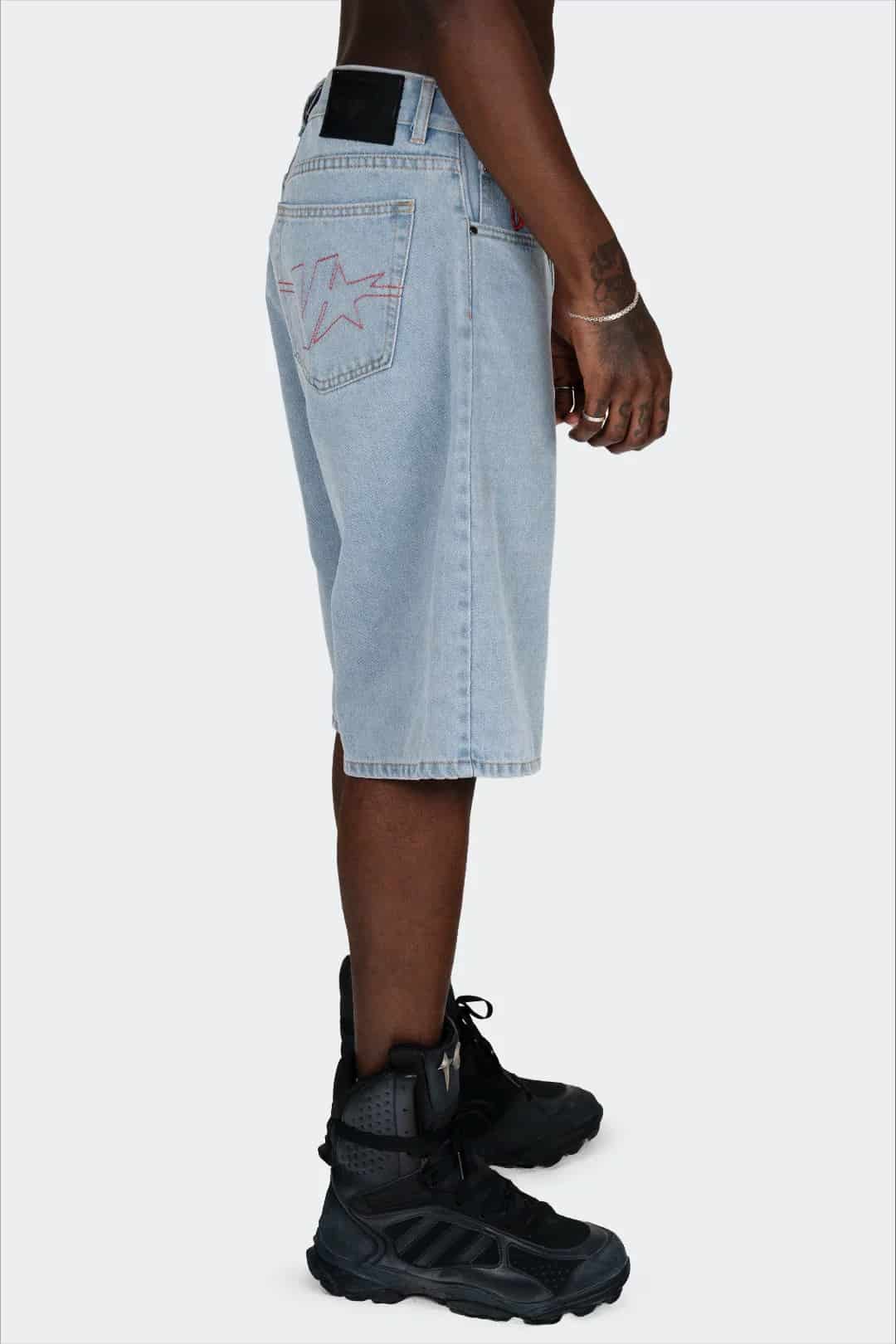 VENENO SHORT SOFT BLUE - miniatura 3