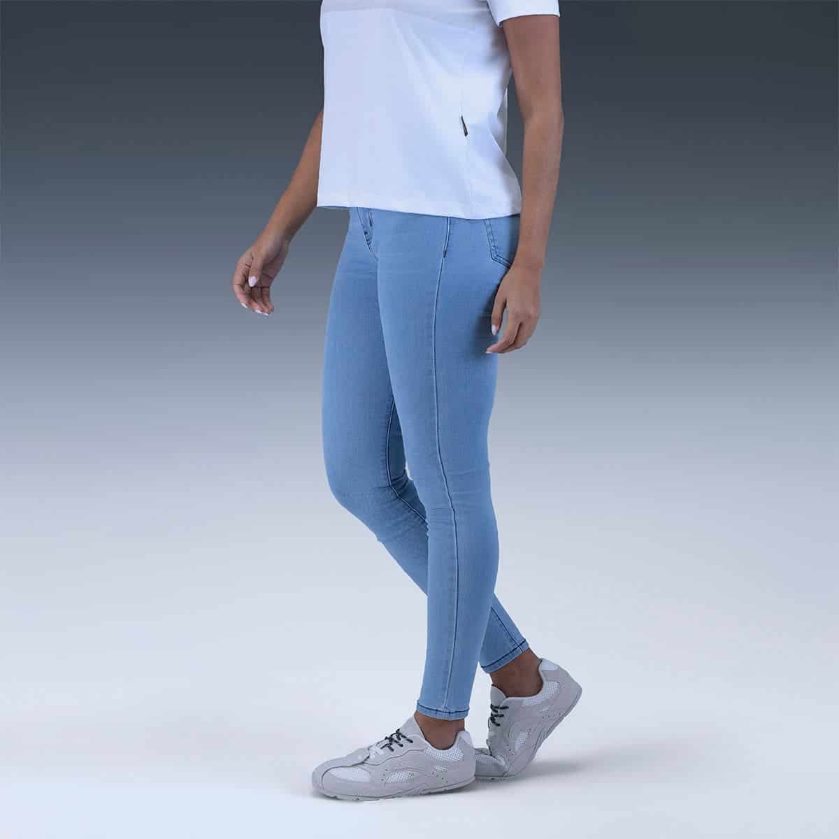 Jeans Azul Skinny Mujer - miniatura 2