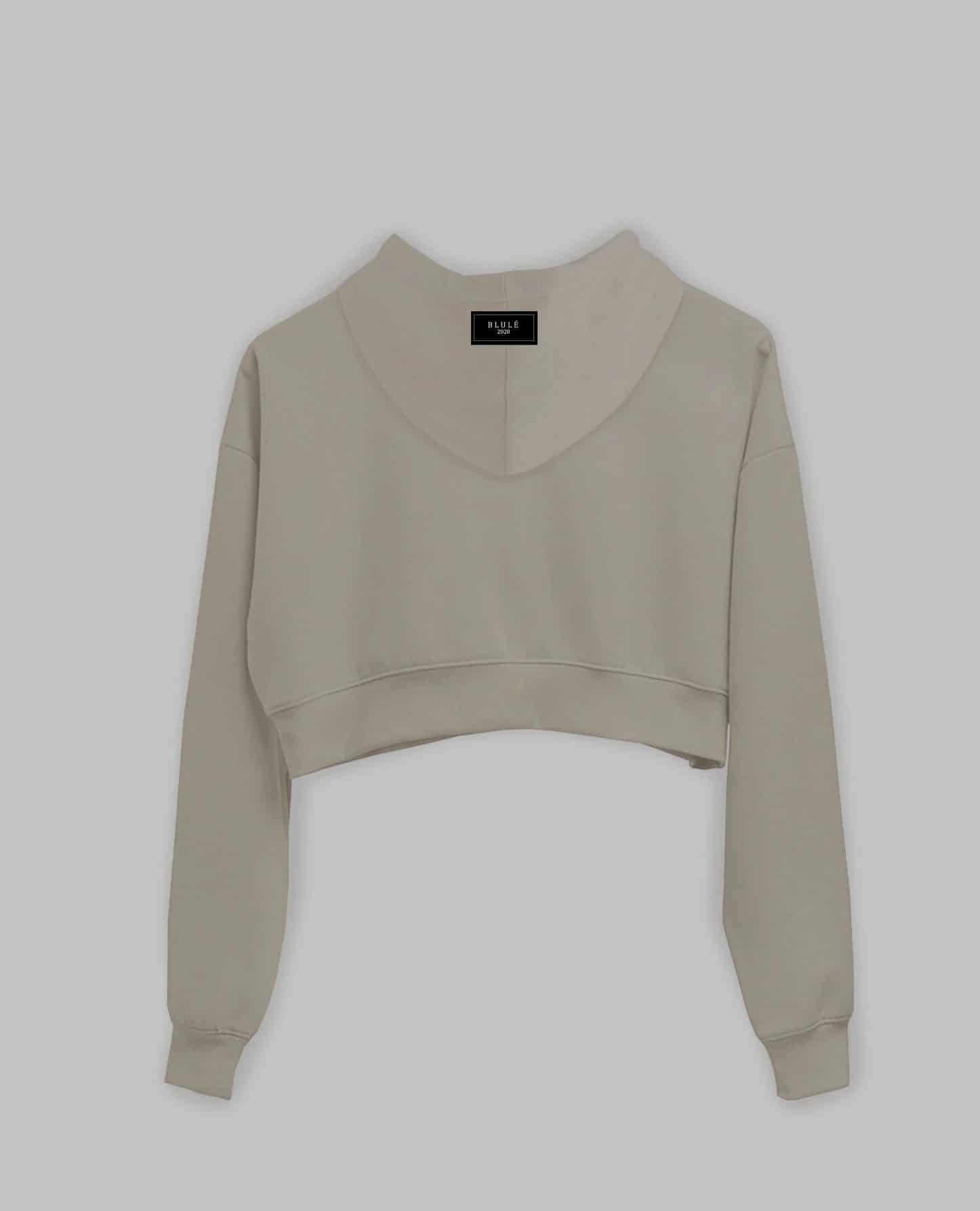 Back to the essence Cropped Hoodie Nude - miniatura 4