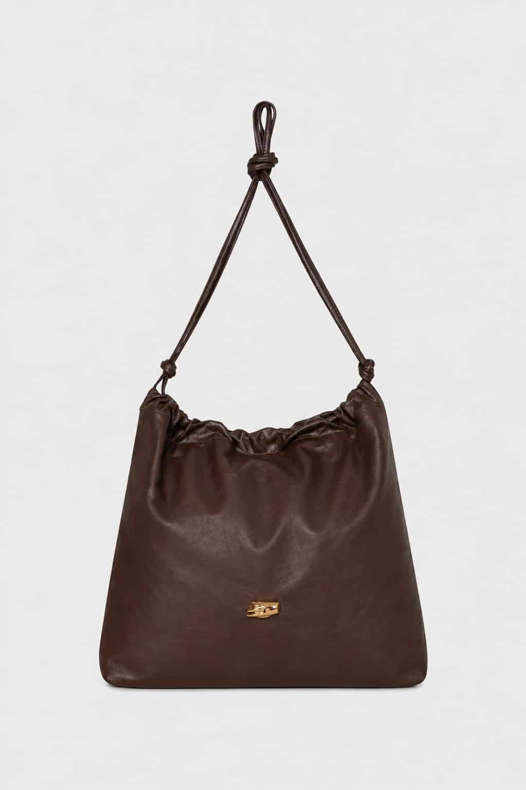 Le Sac G Beige Leather Bag - miniatura 3