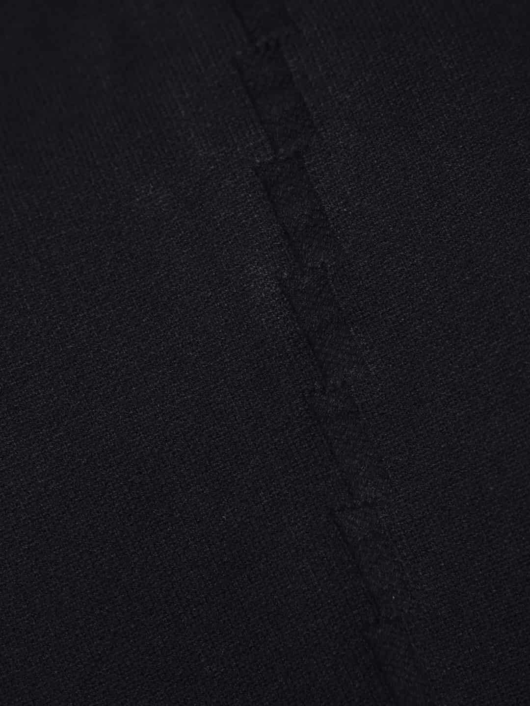 Knit Double Zipper - Onyx - miniatura 6