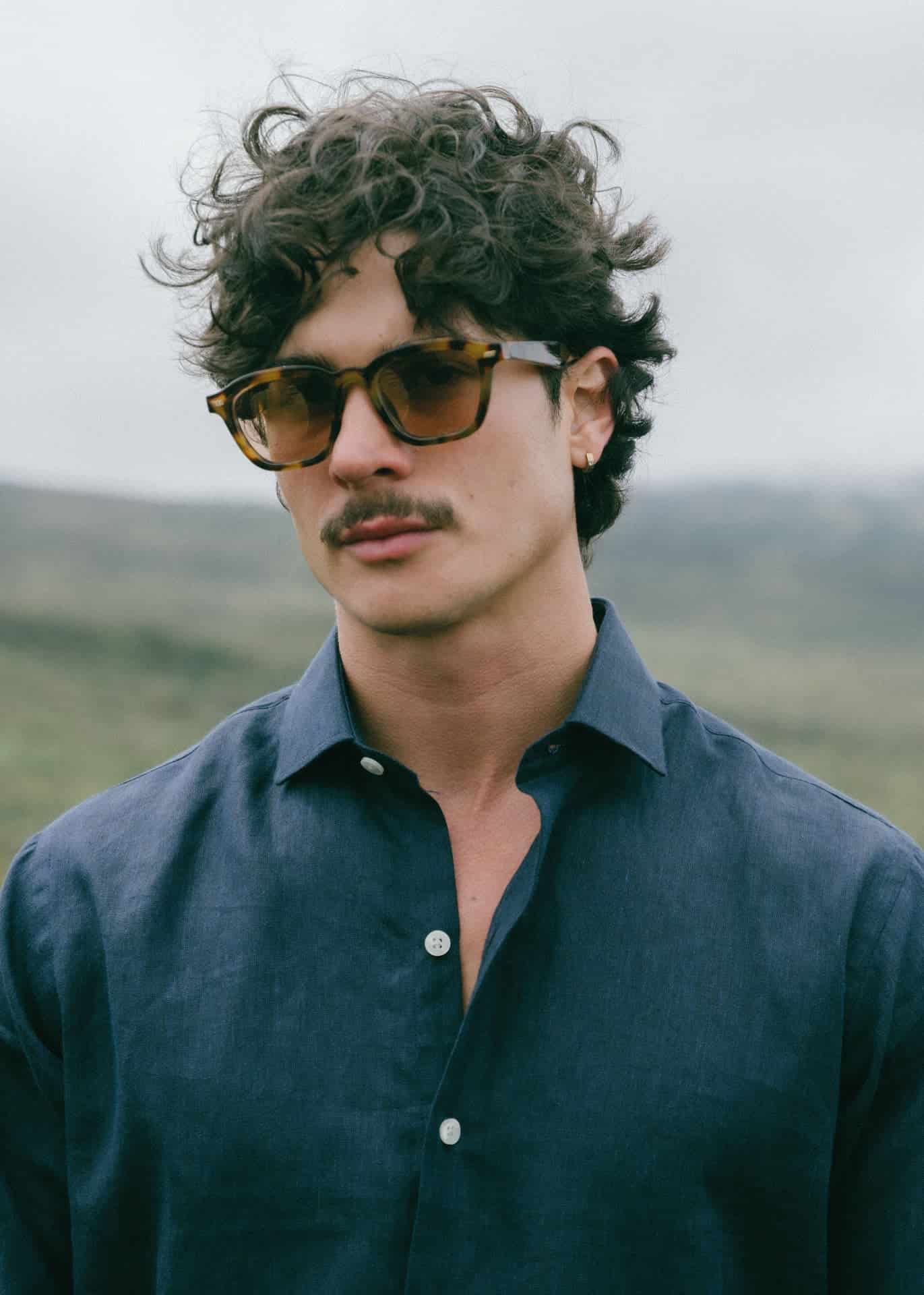 Camisa Provenza Azul Oscura - miniatura 3
