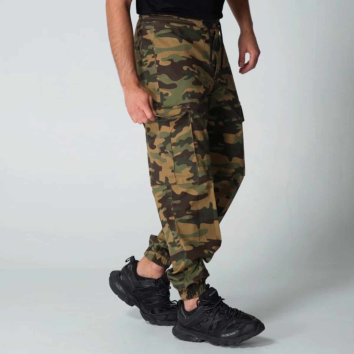 Pantalon Dril Jogger Camu - miniatura 3