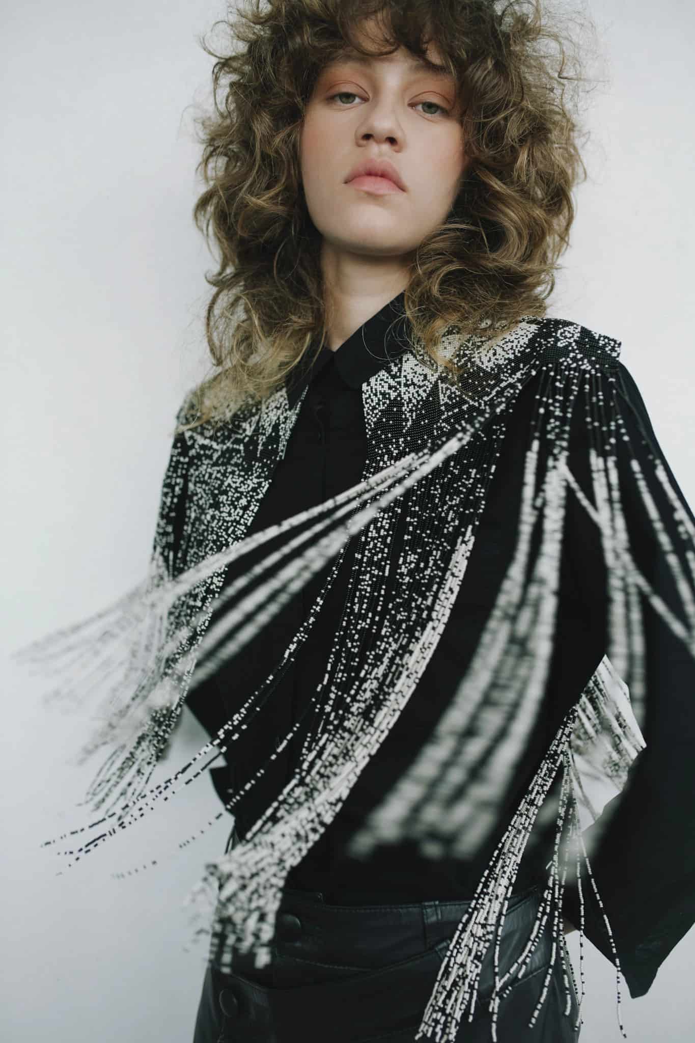 BEADED SHOULDER PADS - miniatura 7