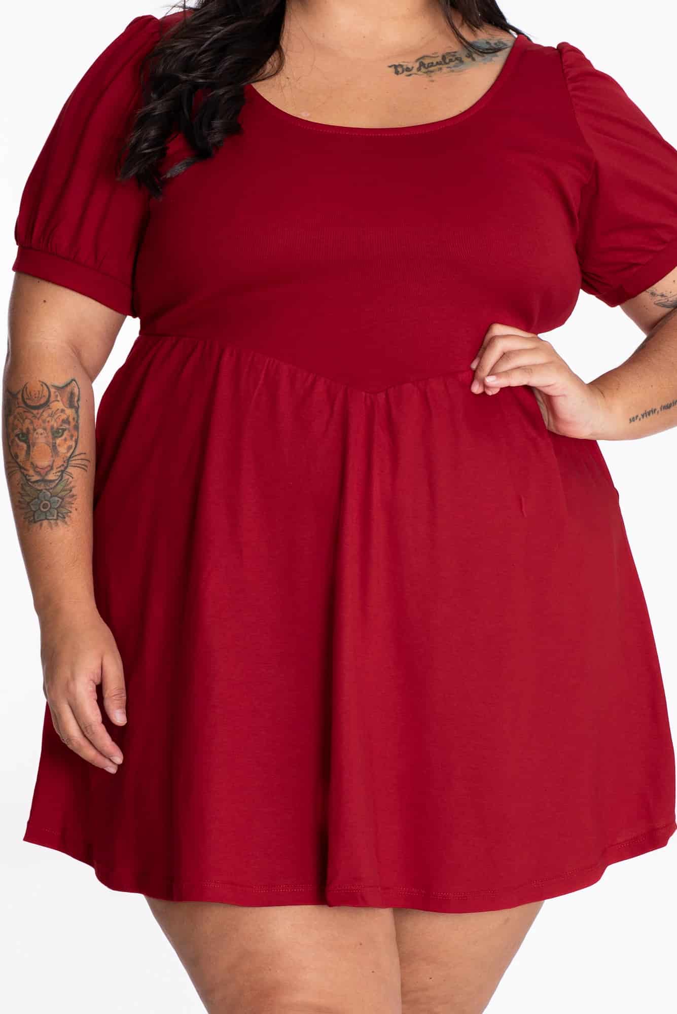 Vestido Amapola Rojo - miniatura 4
