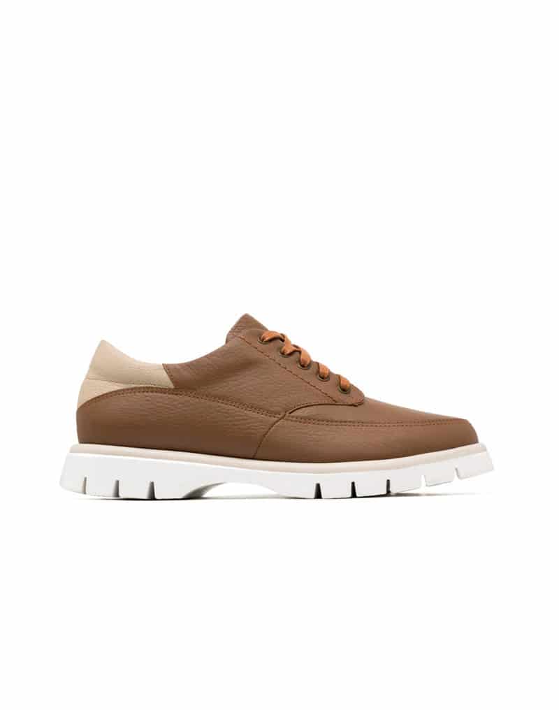 Zapato plano de cuero REF ANS1731 - miniatura 1